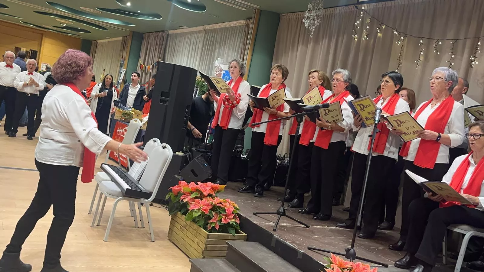 Fiesta de Navidad Solidaria de Cáritas Diocesana de Huesca. Foto Mercedes Manterola