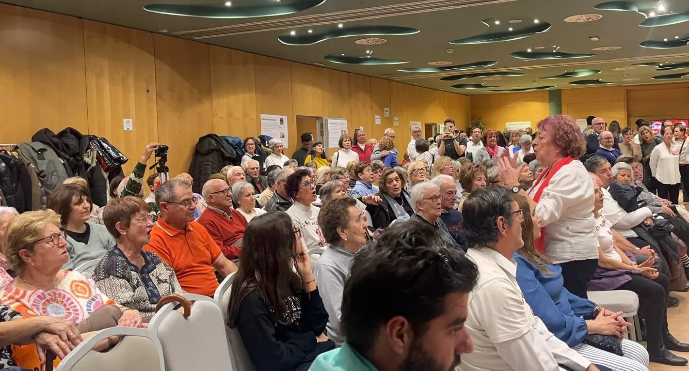 Fiesta de Navidad Solidaria de Cáritas Diocesana de Huesca. Foto Mercedes Manterola