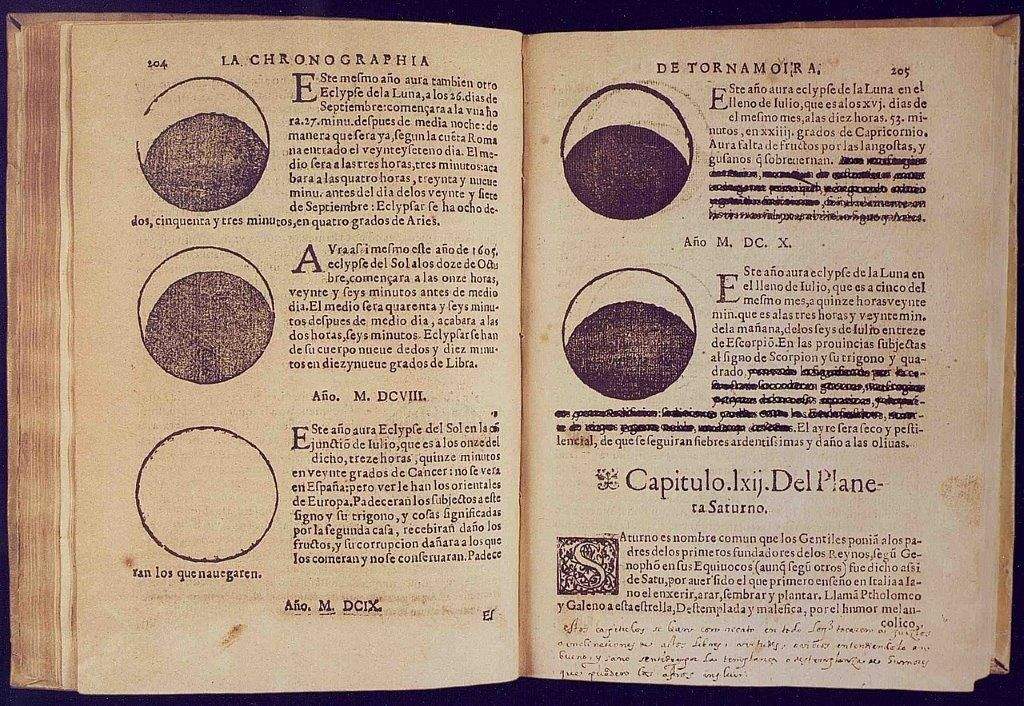 Cronografía de Tornamira