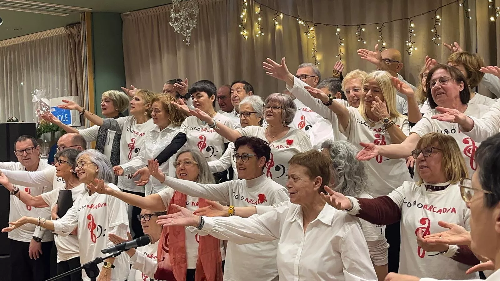 Fiesta de Navidad Solidaria de Cáritas Diocesana de Huesca. Foto Mercedes Manterola