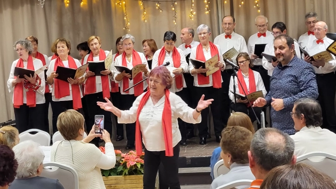 Coro Voces de la Alegría dirigido por Isabel Arilla. Foto Mercedes Manterola