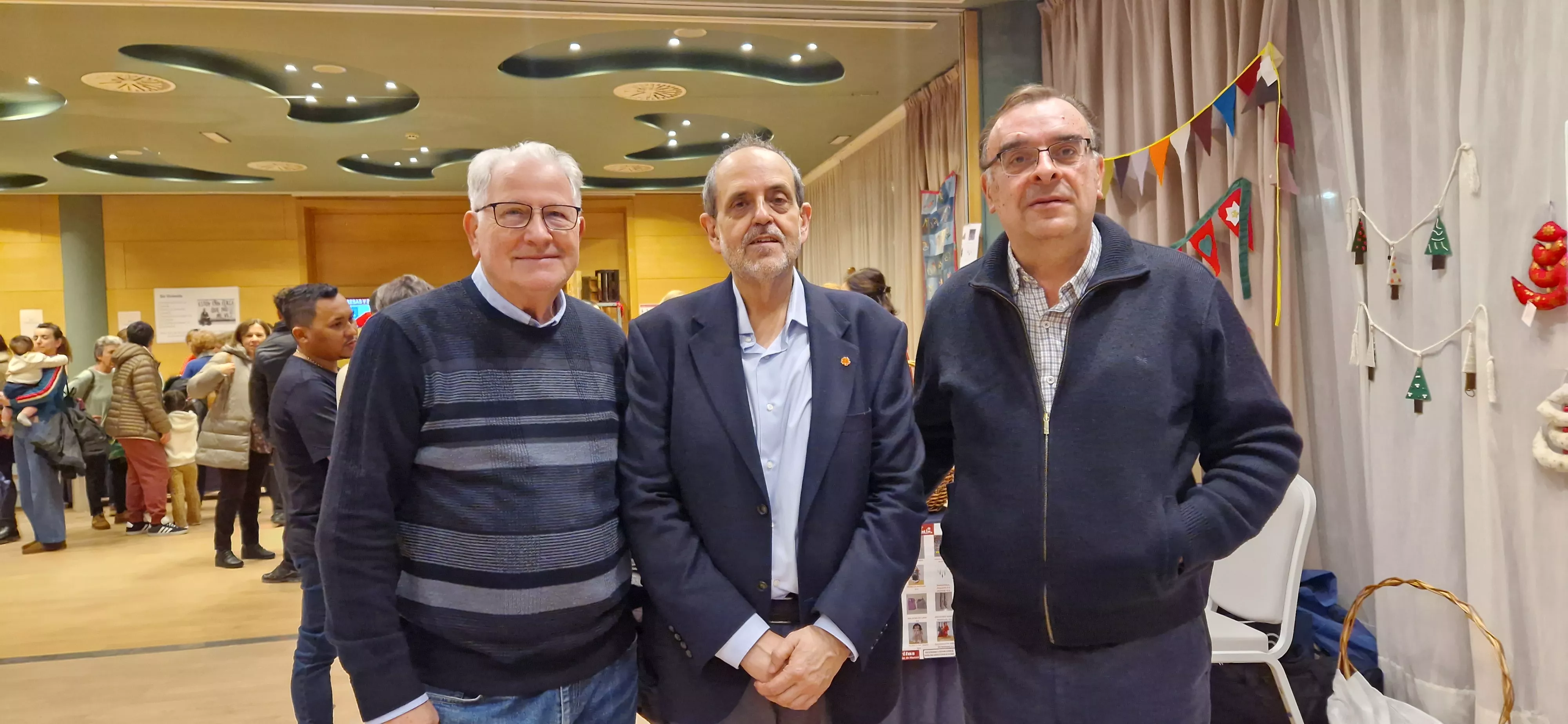 Fiesta de Navidad Solidaria de Cáritas Diocesana de Huesca. Foto Myriam Martínez