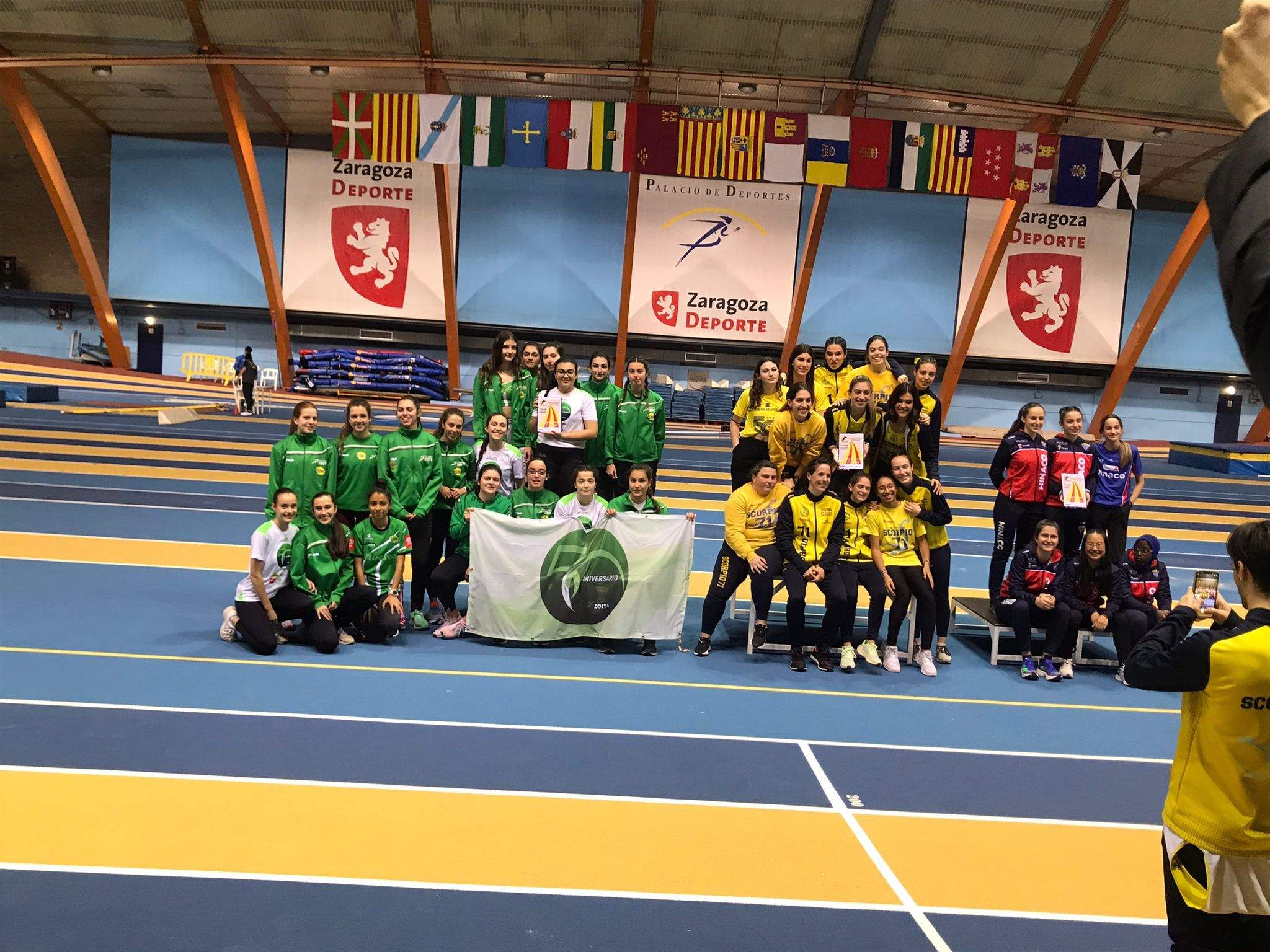 Podio absoluto femenino.