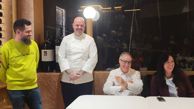 Raúl Bernal, Tonino Valiente, Carmelo Bosque y Lorena Orduna.