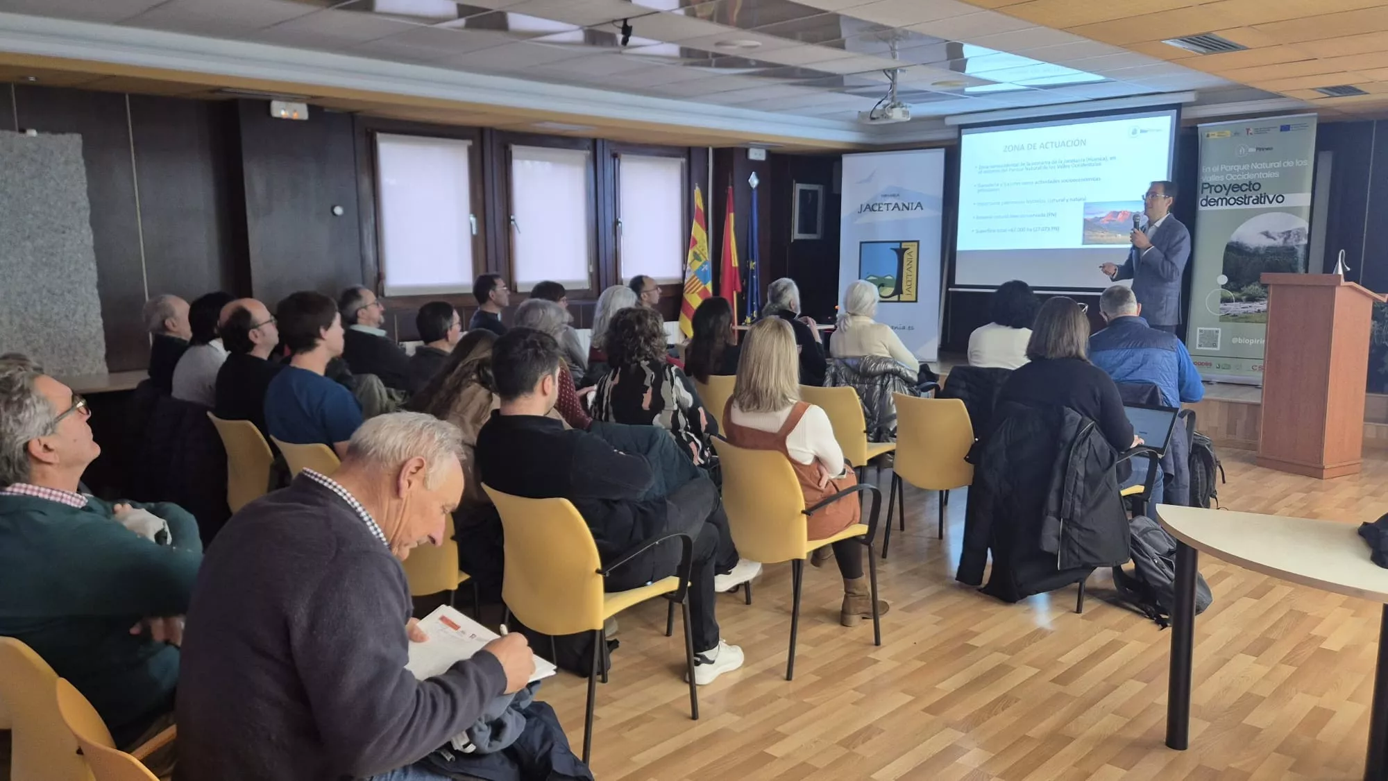 Presentación de resultados de Biopirineo