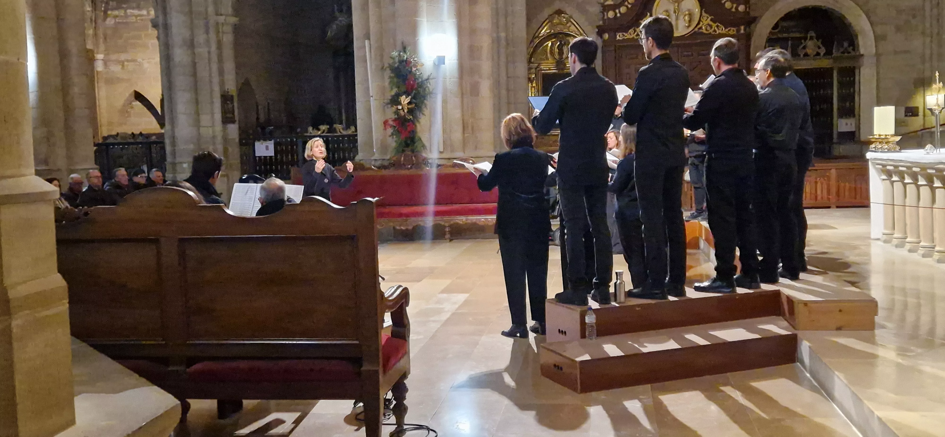 Concierto de Navidad del Campus de Huesca con la Coral Oscense. Foto Myriam Martínez