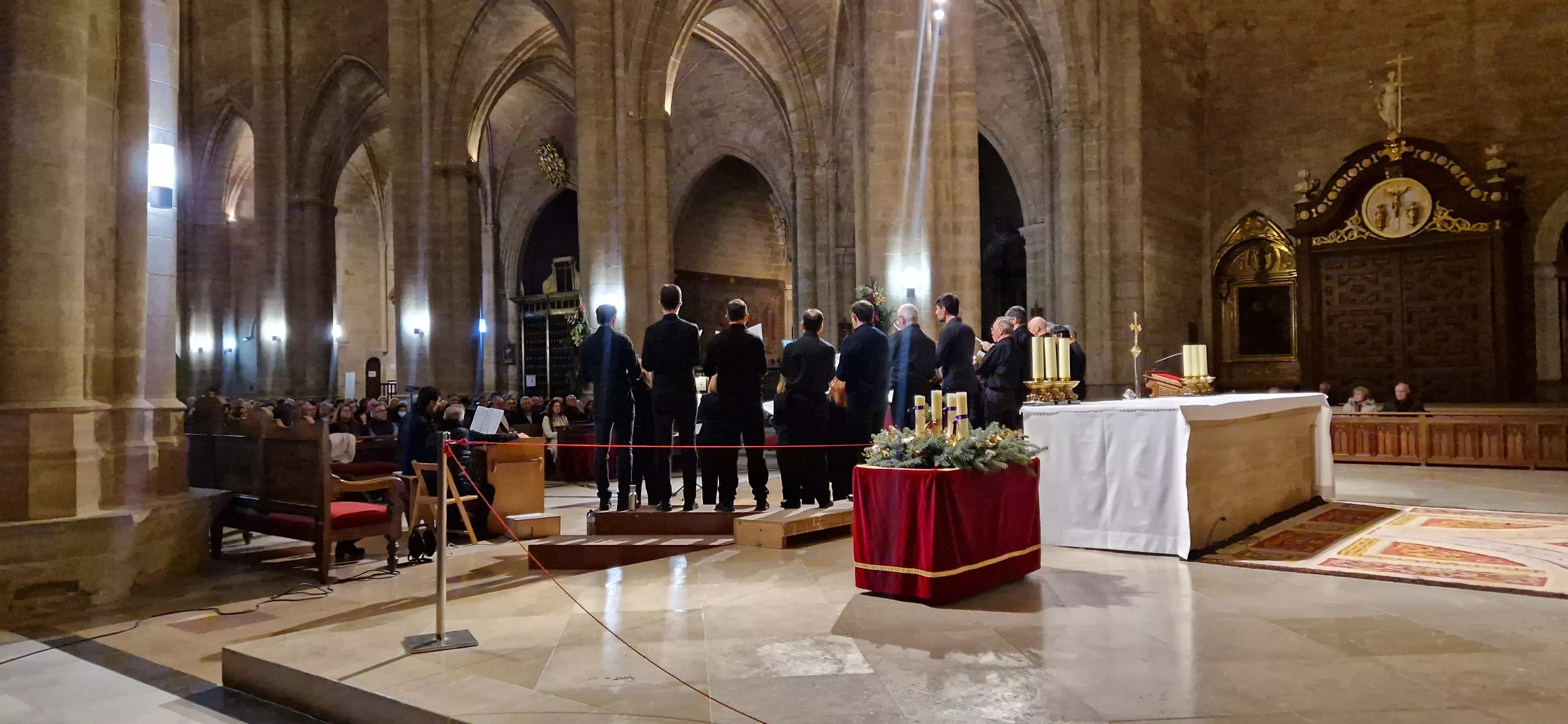 Concierto de Navidad del Campus de Huesca con la Coral Oscense. Foto Myriam Martínez