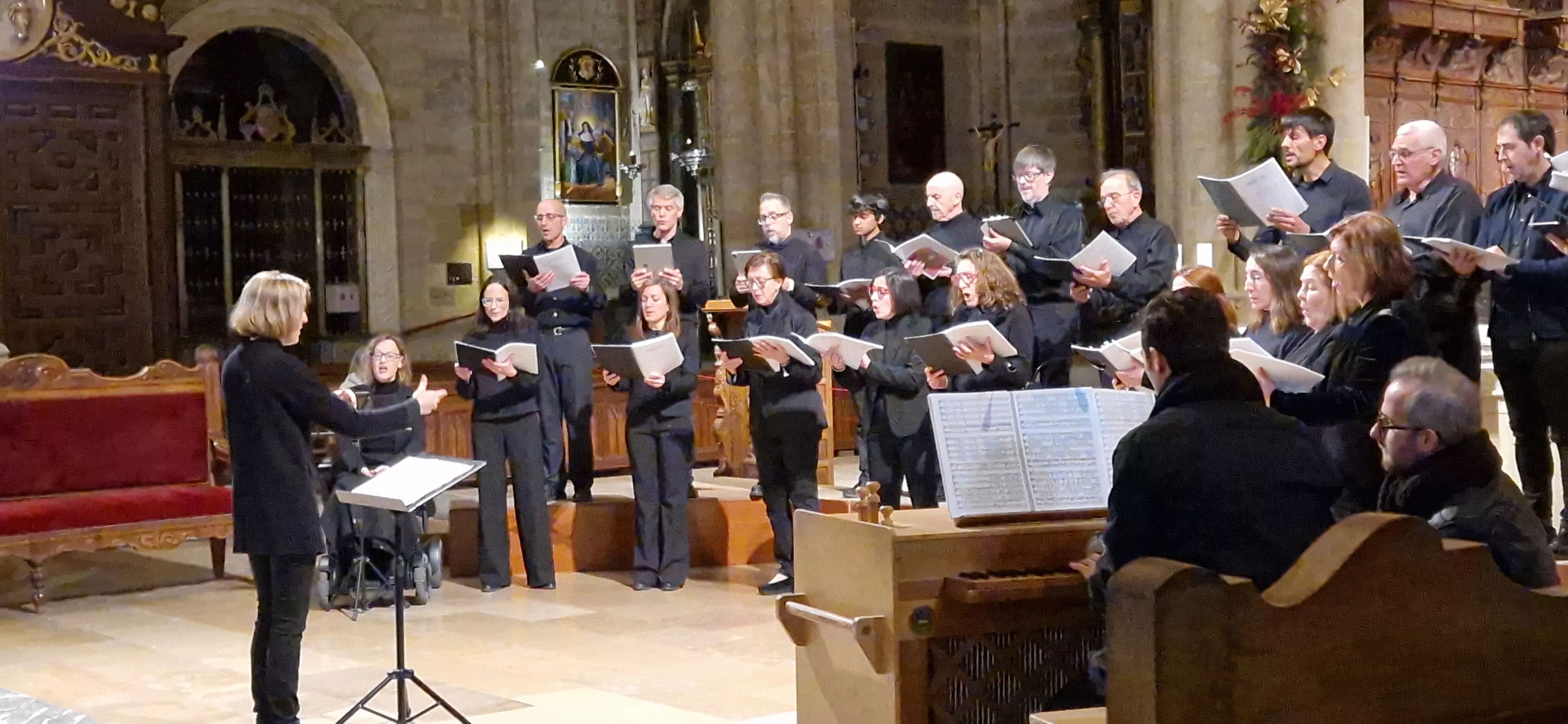 Concierto de Navidad del Campus de Huesca con la Coral Oscense. Foto Myriam Martínez