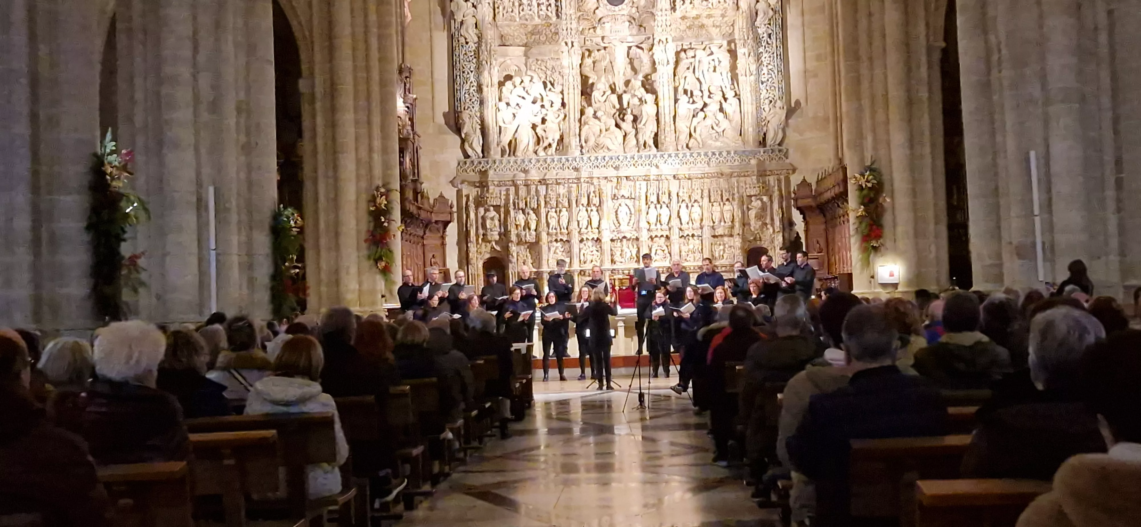 Concierto de Navidad del Campus de Huesca con la Coral Oscense. Foto Myriam Martínez