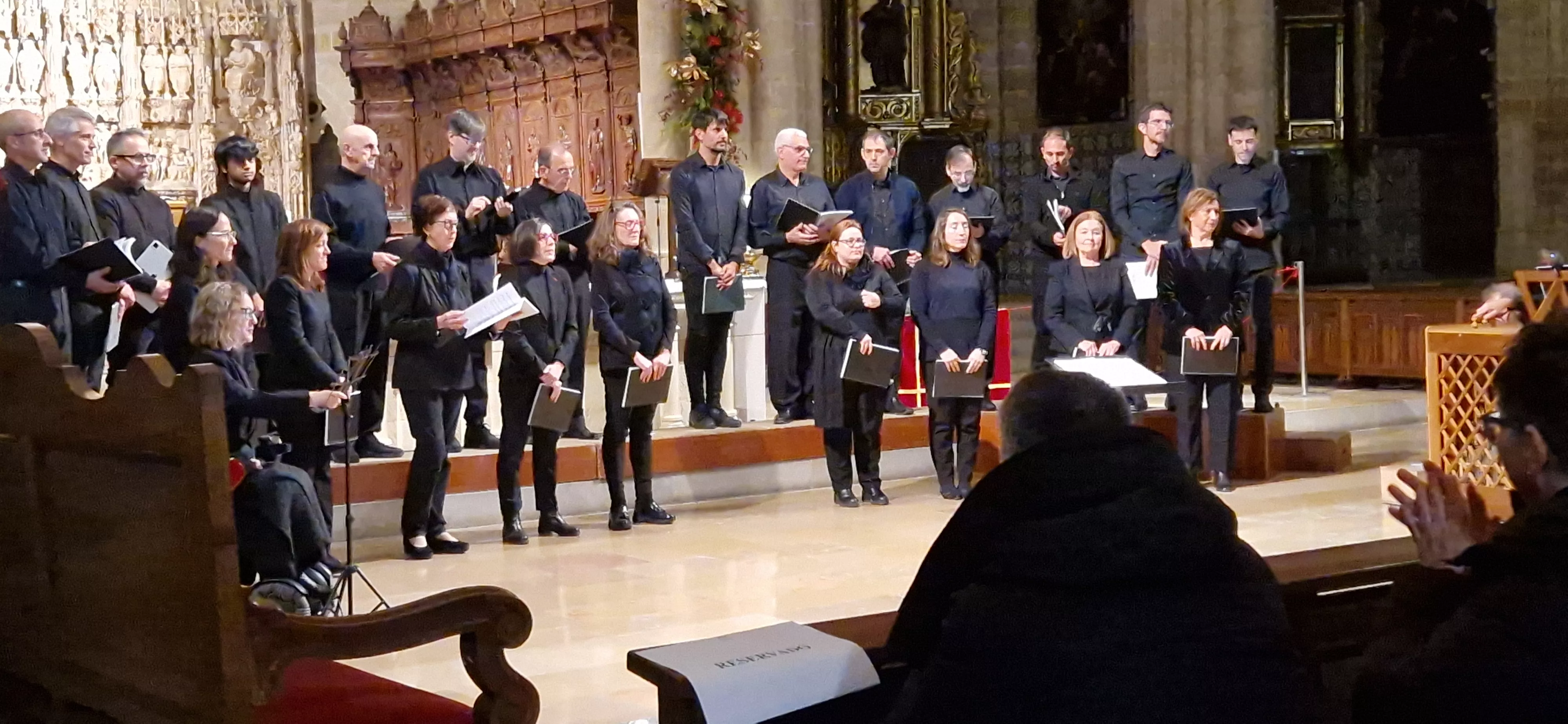 Concierto de Navidad del Campus de Huesca con la Coral Oscense. Foto Myriam Martínez