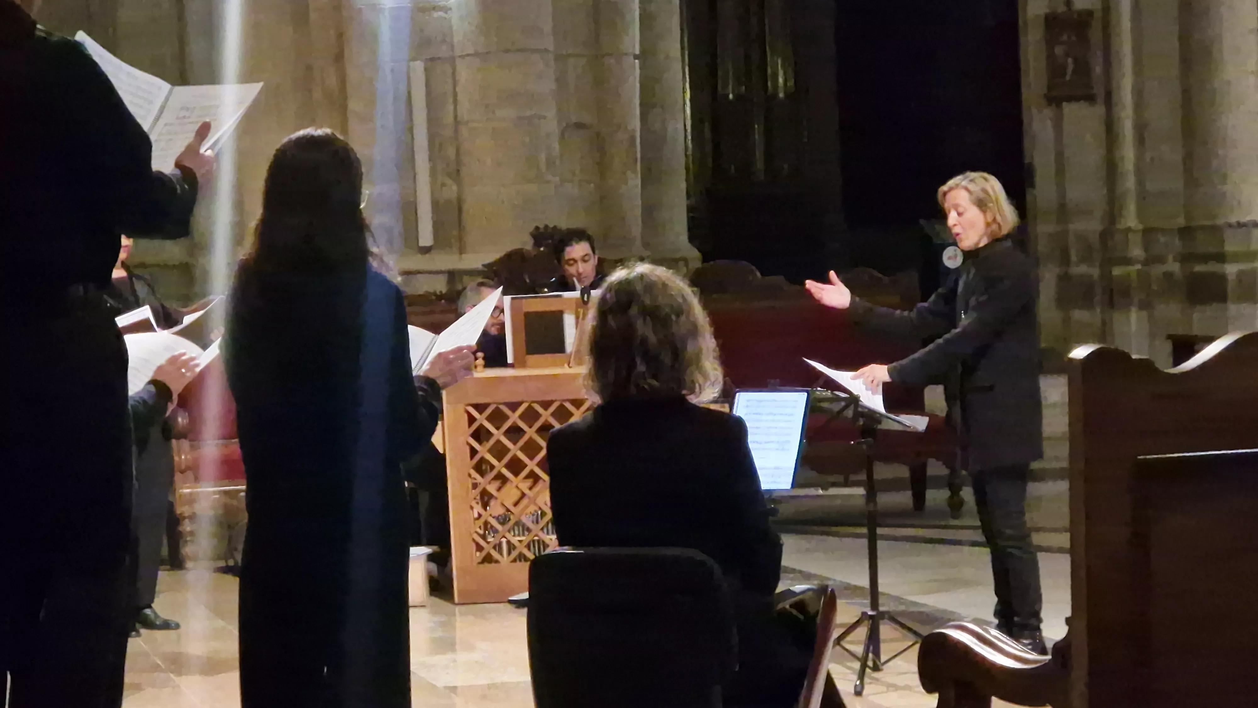 Concierto de Navidad del Campus de Huesca con la Coral Oscense. Foto Myriam Martínez