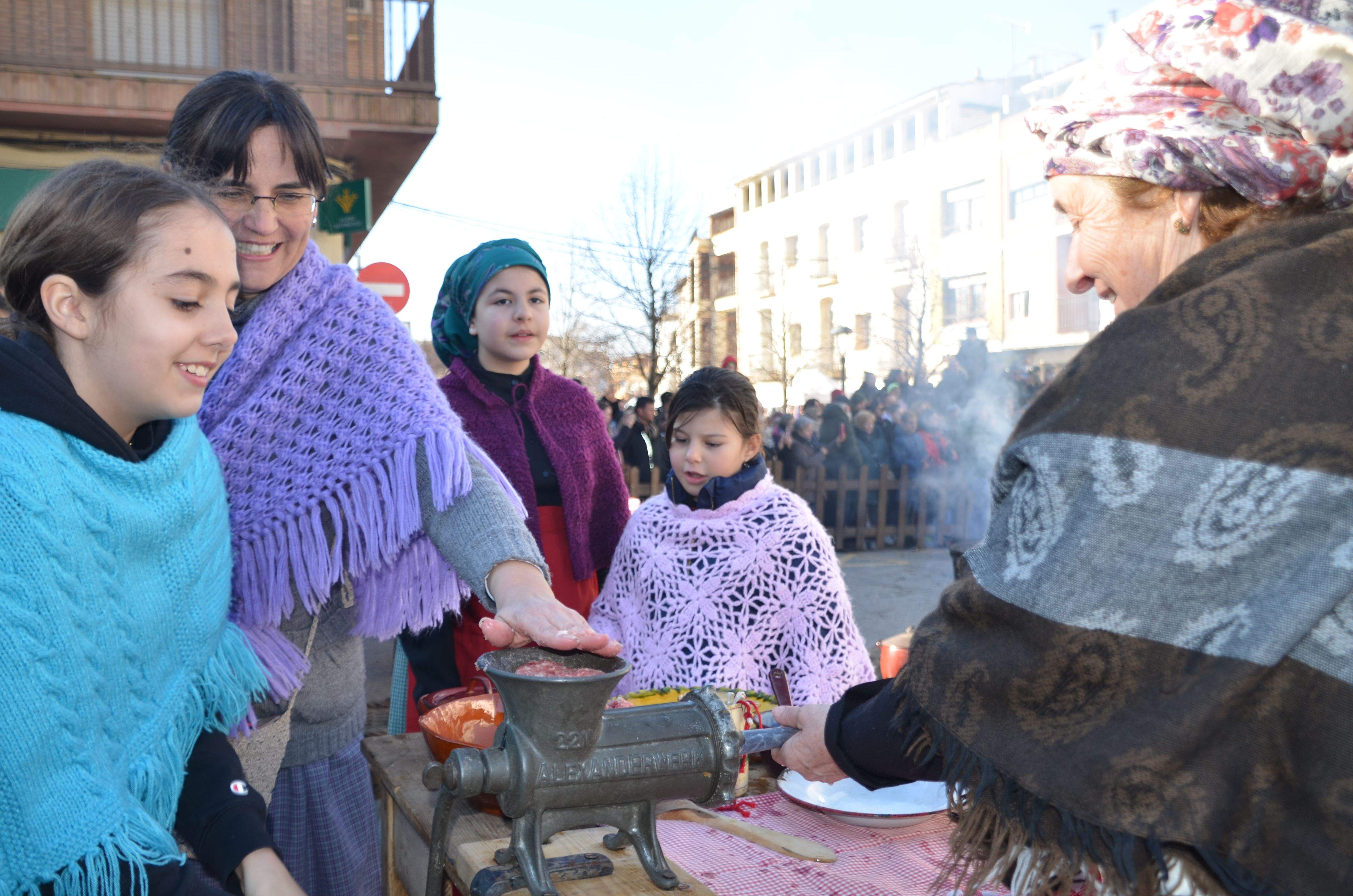 Imágenes de la Festa del Tossino de Albelda. Foto: Somos Litera