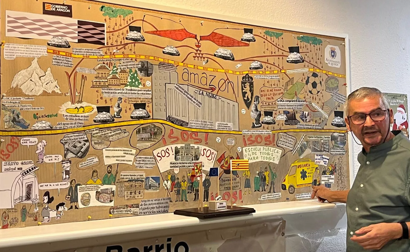 Celebración del 25 aniversario de la creación del barrio de María Auxiliadora. Foto Mercedes Manterola