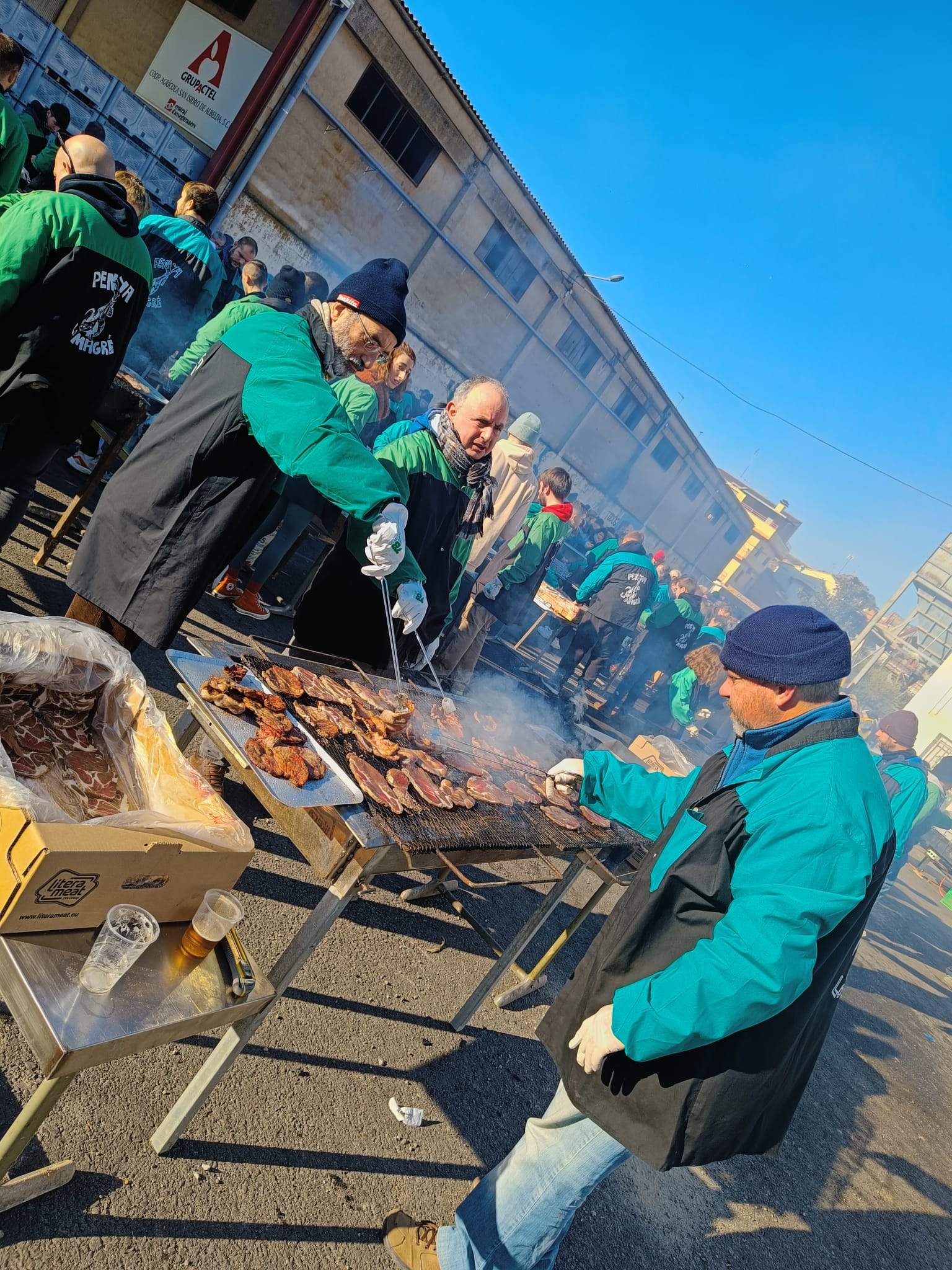 Imágenes de la Festa del Tossino de Albelda. 