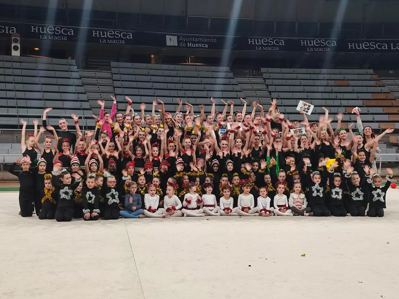 Exhibición de Navidad del Club 90.