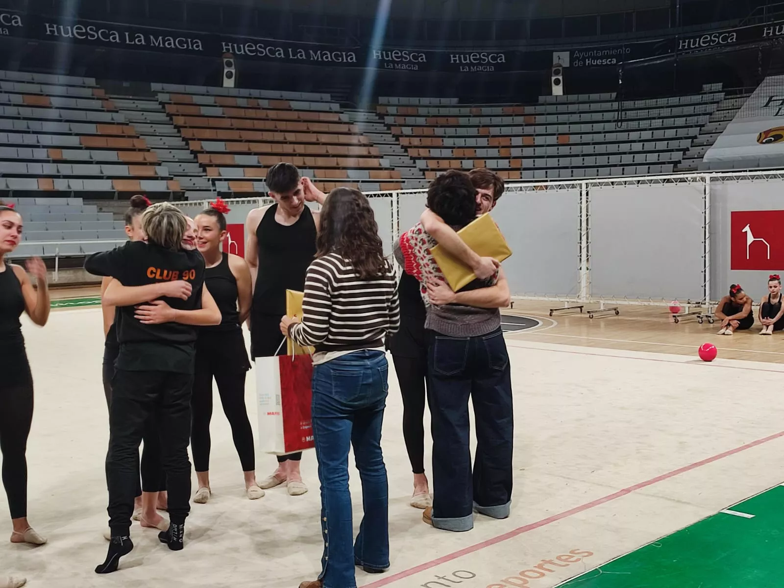 Exhibición de Navidad del Club 90.