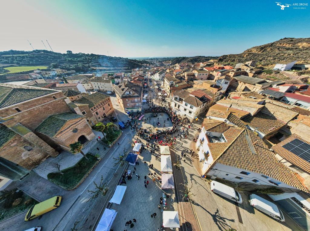 Imágenes de la Festa del Tossino de Albelda. 