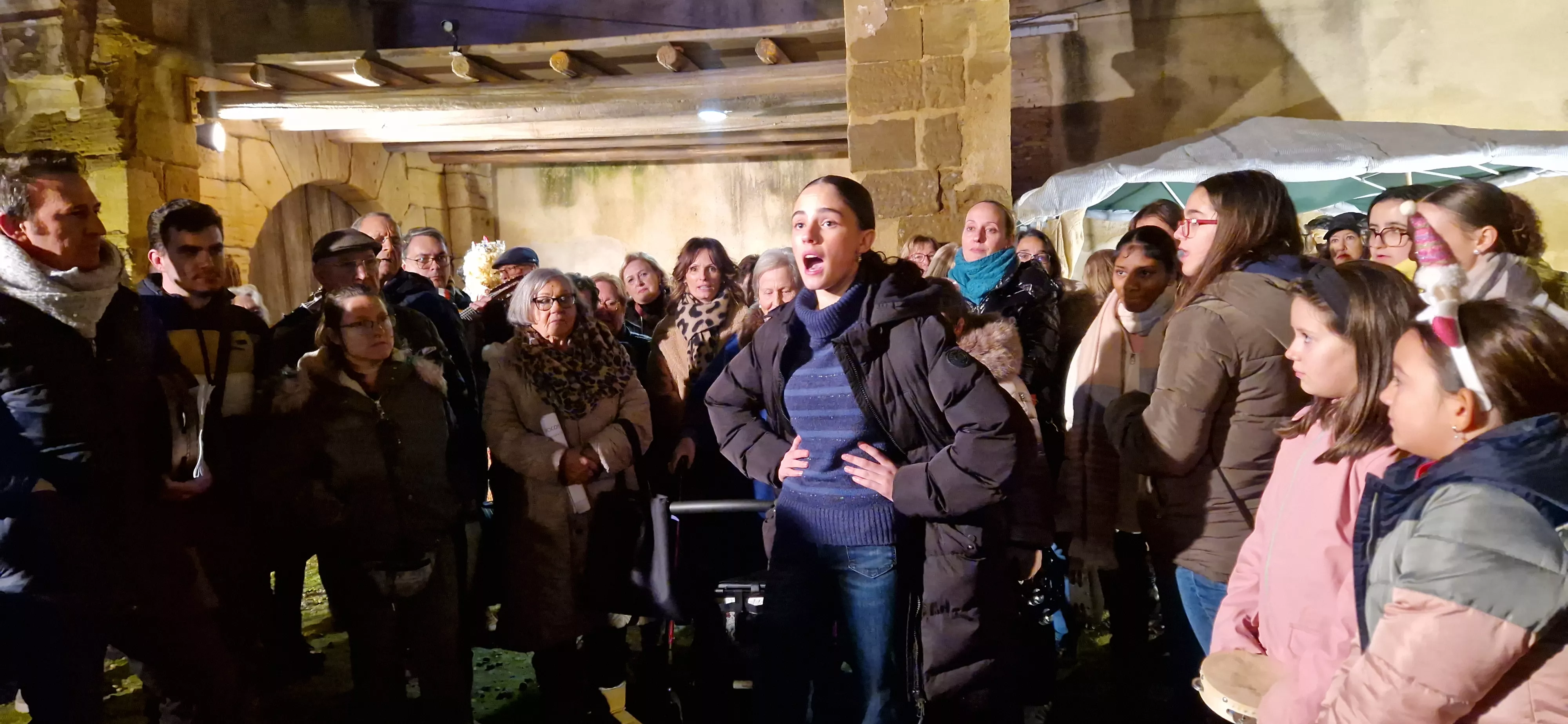 Inauguración del Belén de La Malena. Foto Myriam Martínez Inauguración del Belén de La Malena. Foto Myriam Martínez