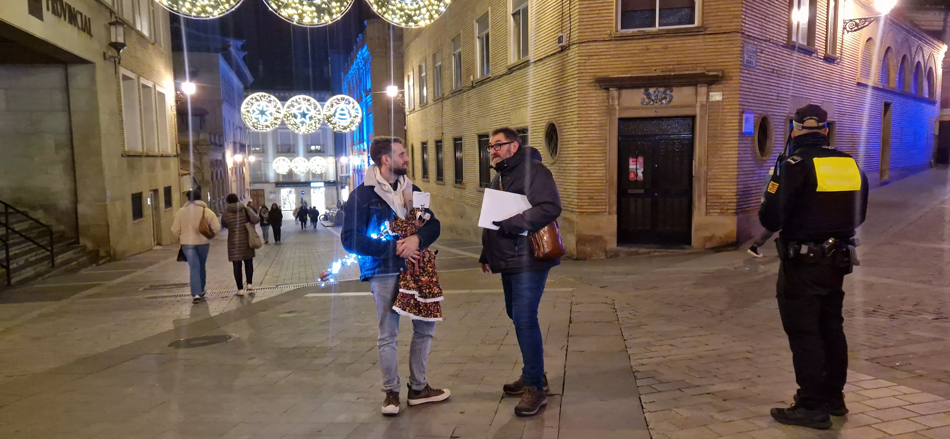 Inauguración del Belén de La Malena. Foto Myriam Martínez