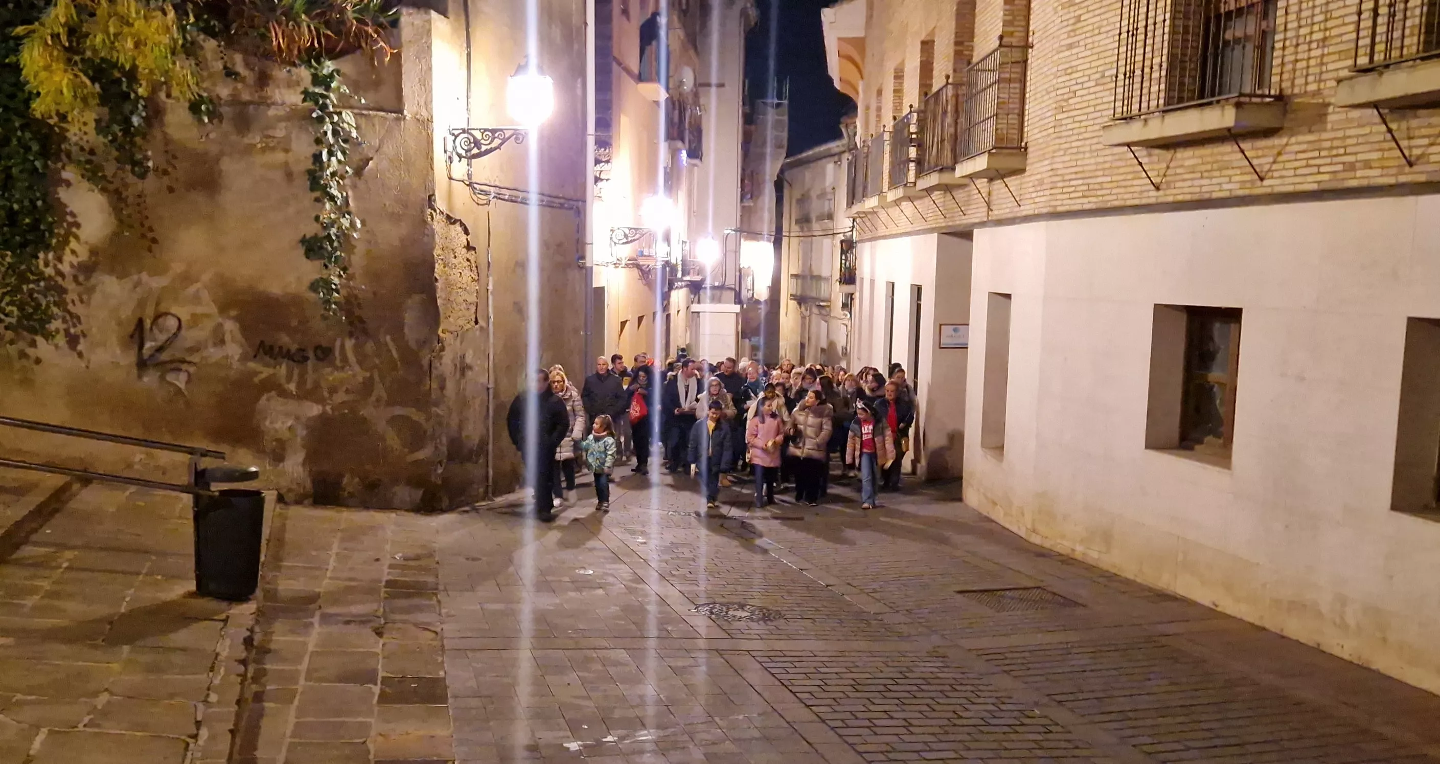 Inauguración del Belén de La Malena. Foto Myriam Martínez