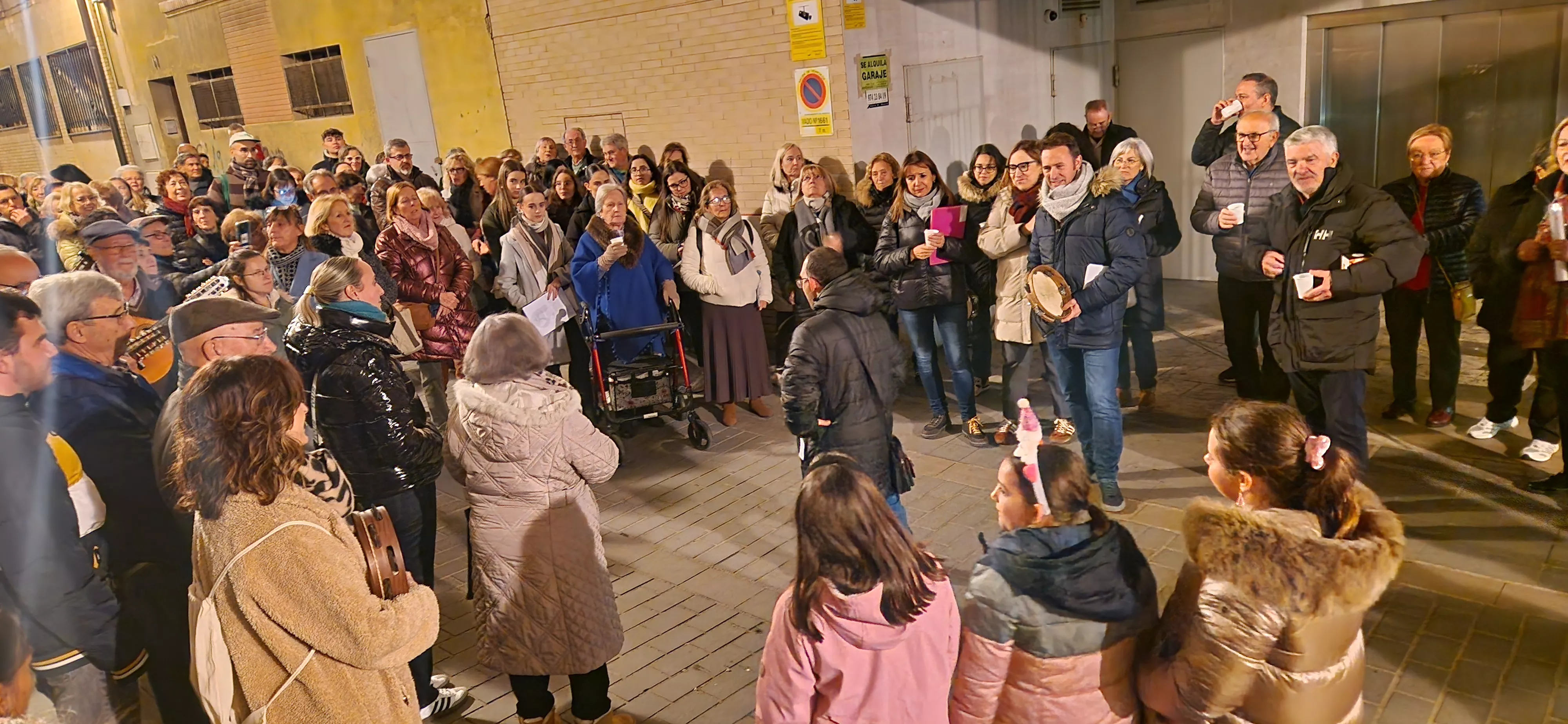 Inauguración del Belén de La Malena. Foto Myriam Martínez