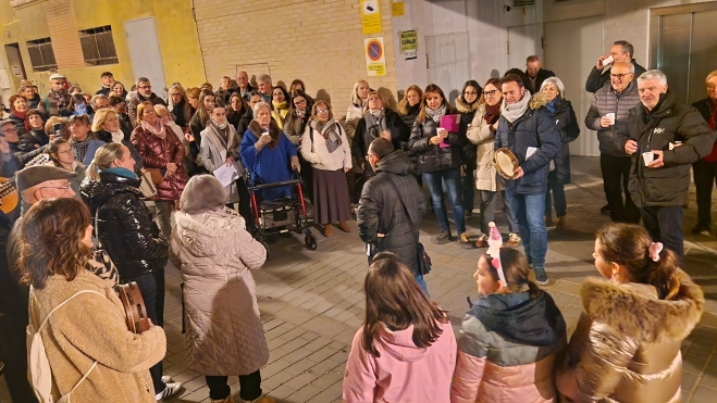 Inauguración del Belén de La Malena. Foto Myriam Martínez