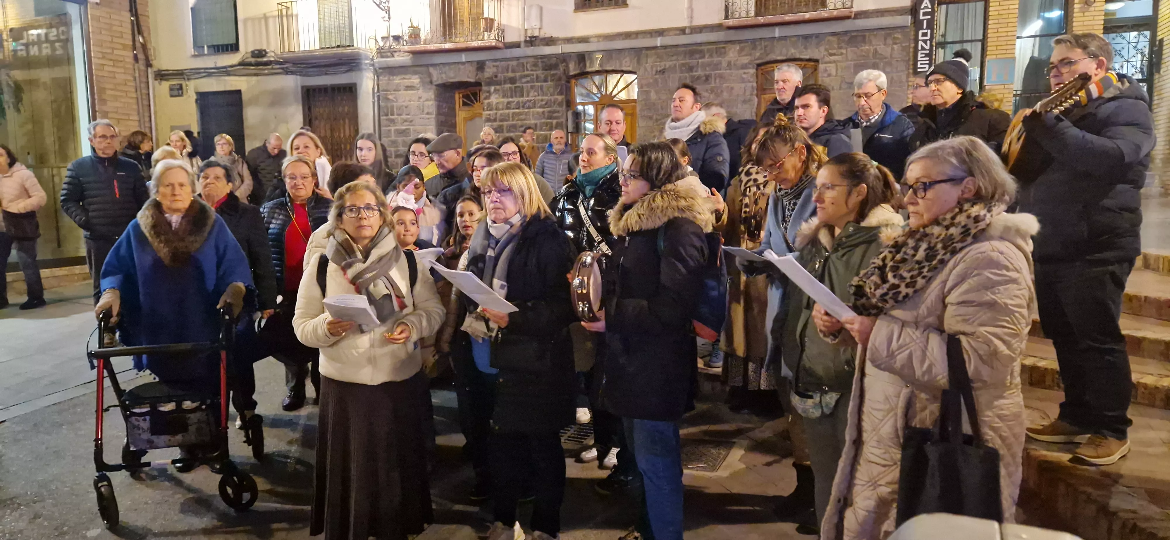 Inauguración del Belén de La Malena. Foto Myriam Martínez