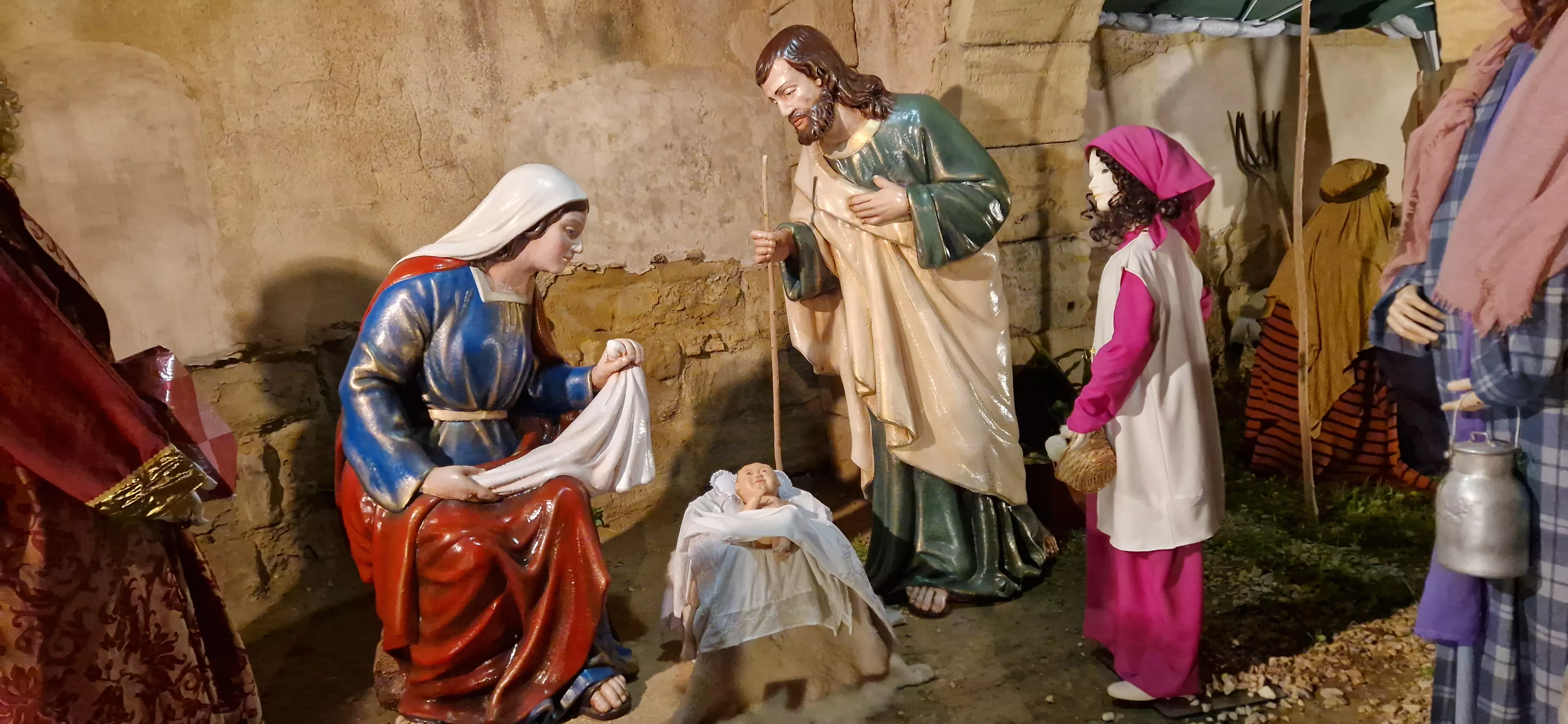 Inauguración del Belén de La Malena. Foto Myriam Martínez