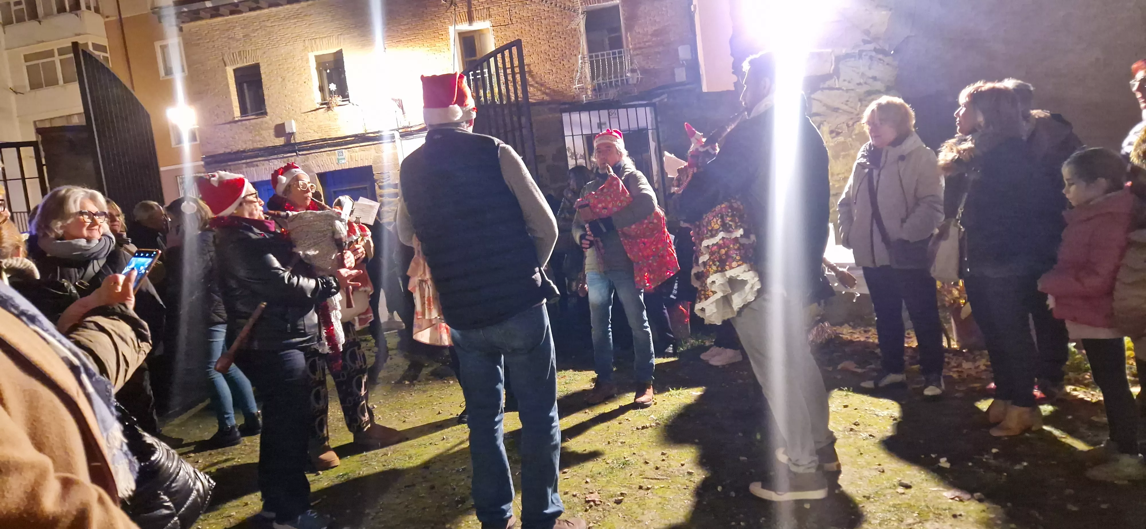 Inauguración del Belén de La Malena. Foto Myriam Martínez