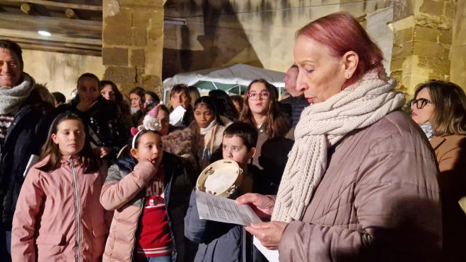 Inauguración del Belén de La Malena. Foto Myriam Martínez