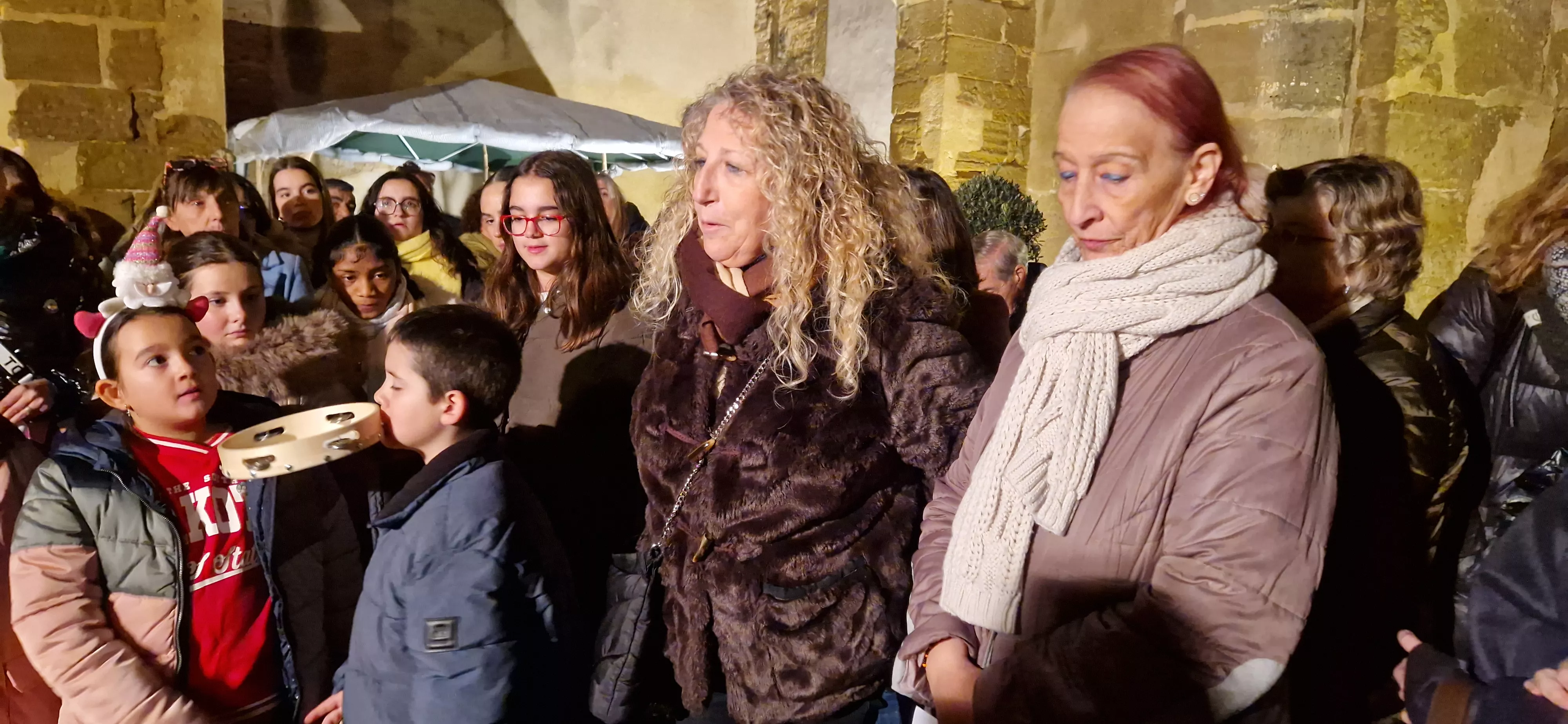 Inauguración del Belén de La Malena. Foto Myriam Martínez