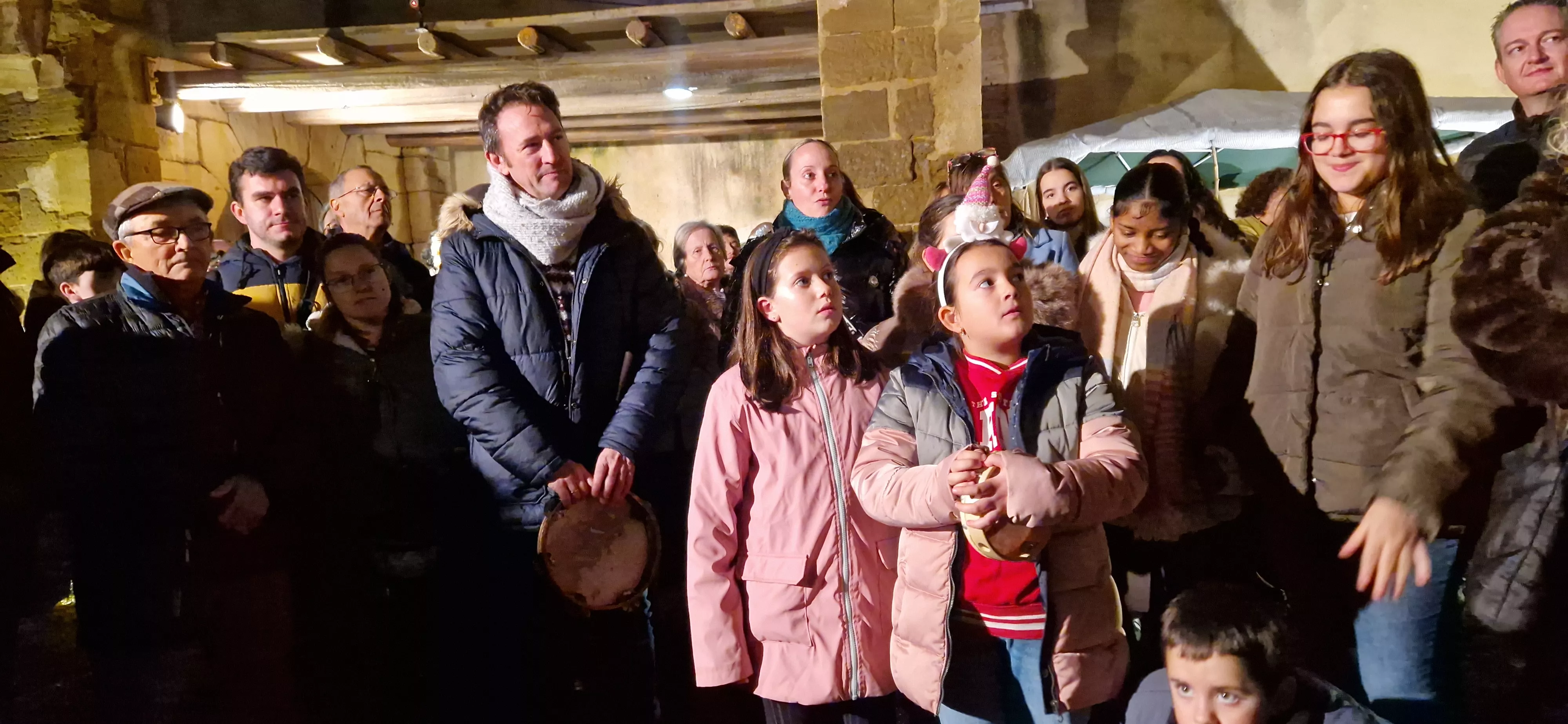 Inauguración del Belén de La Malena. Foto Myriam Martínez