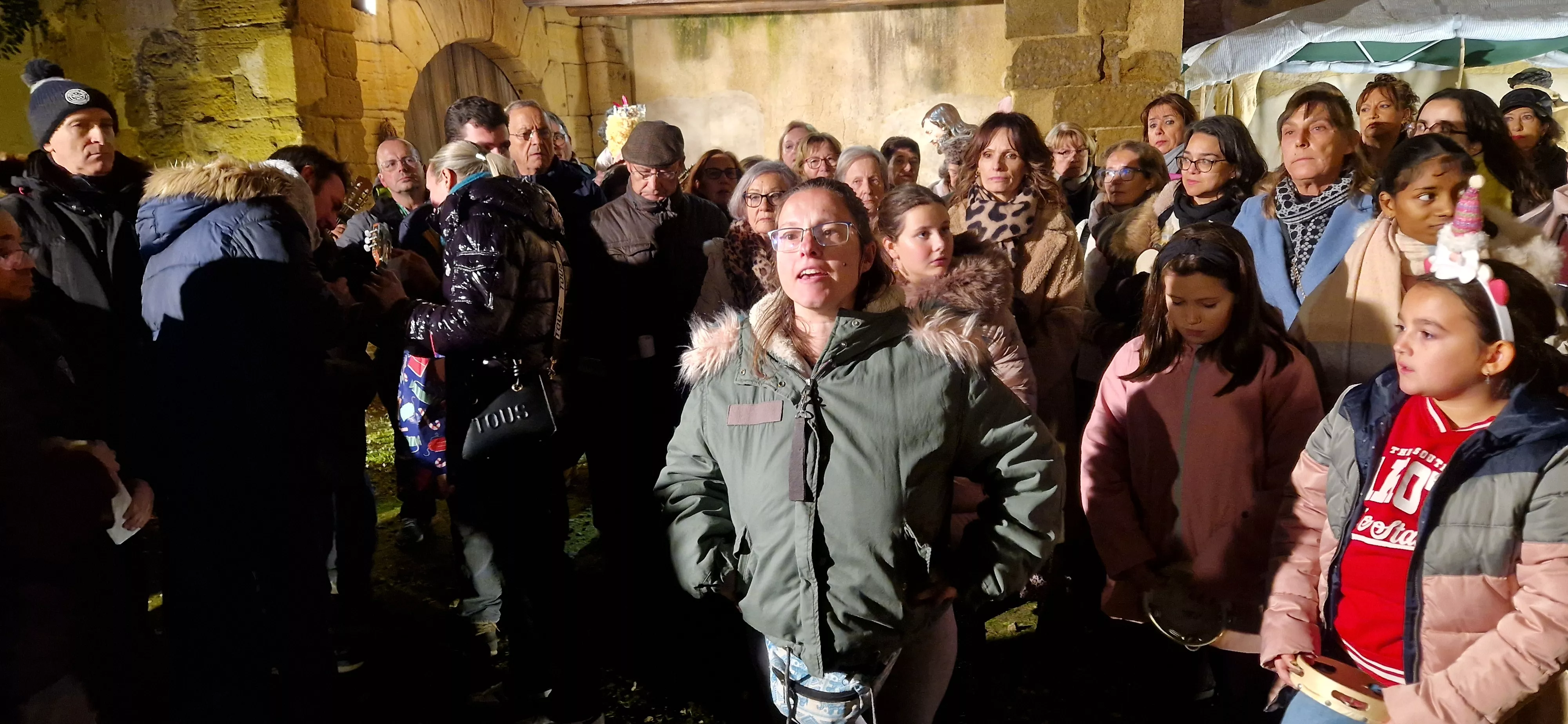 Inauguración del Belén de La Malena. Foto Myriam Martínez