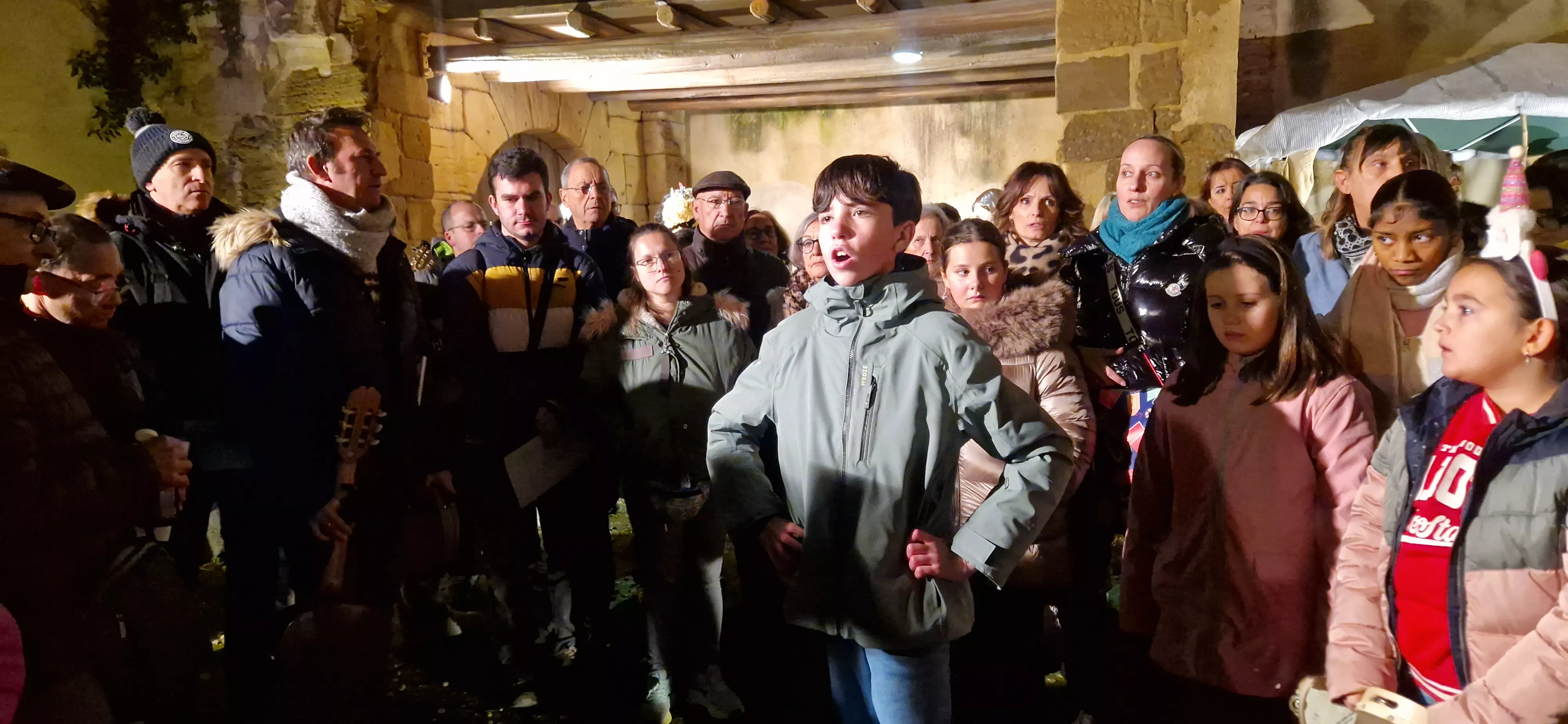 Inauguración del Belén de La Malena. Foto Myriam Martínez