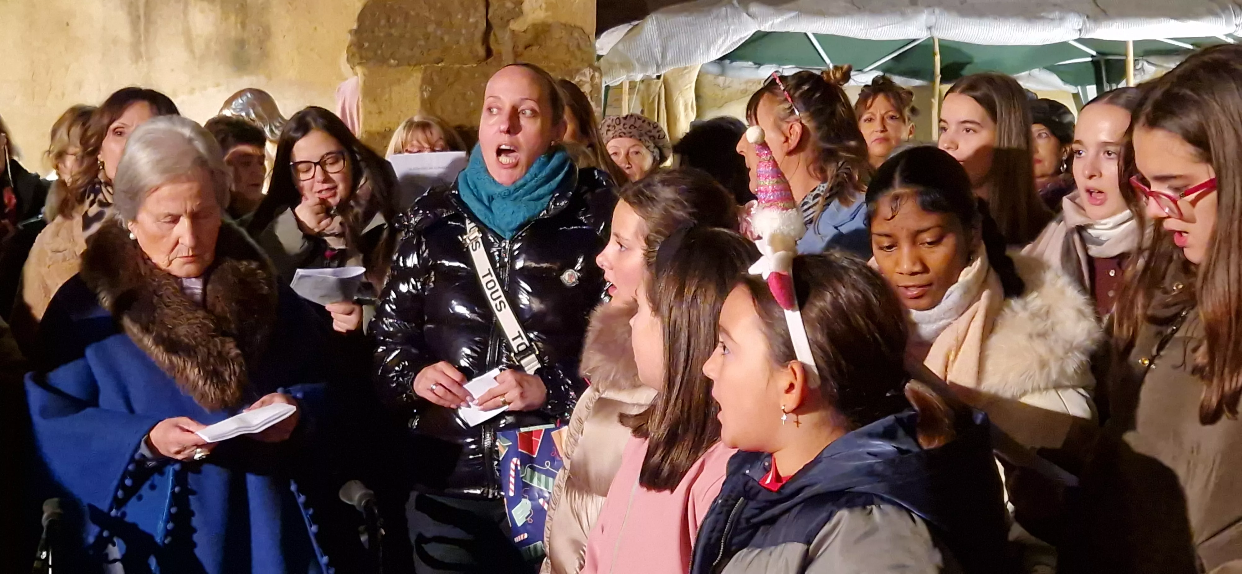 Inauguración del Belén de La Malena. Foto Myriam Martínez