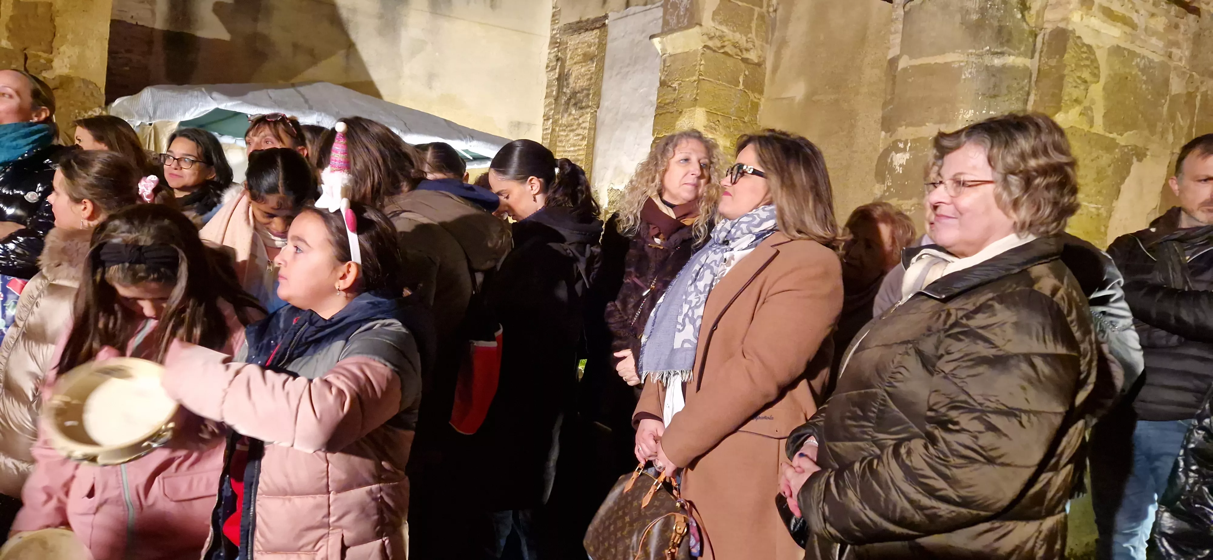 Inauguración del Belén de La Malena. Foto Myriam Martínez