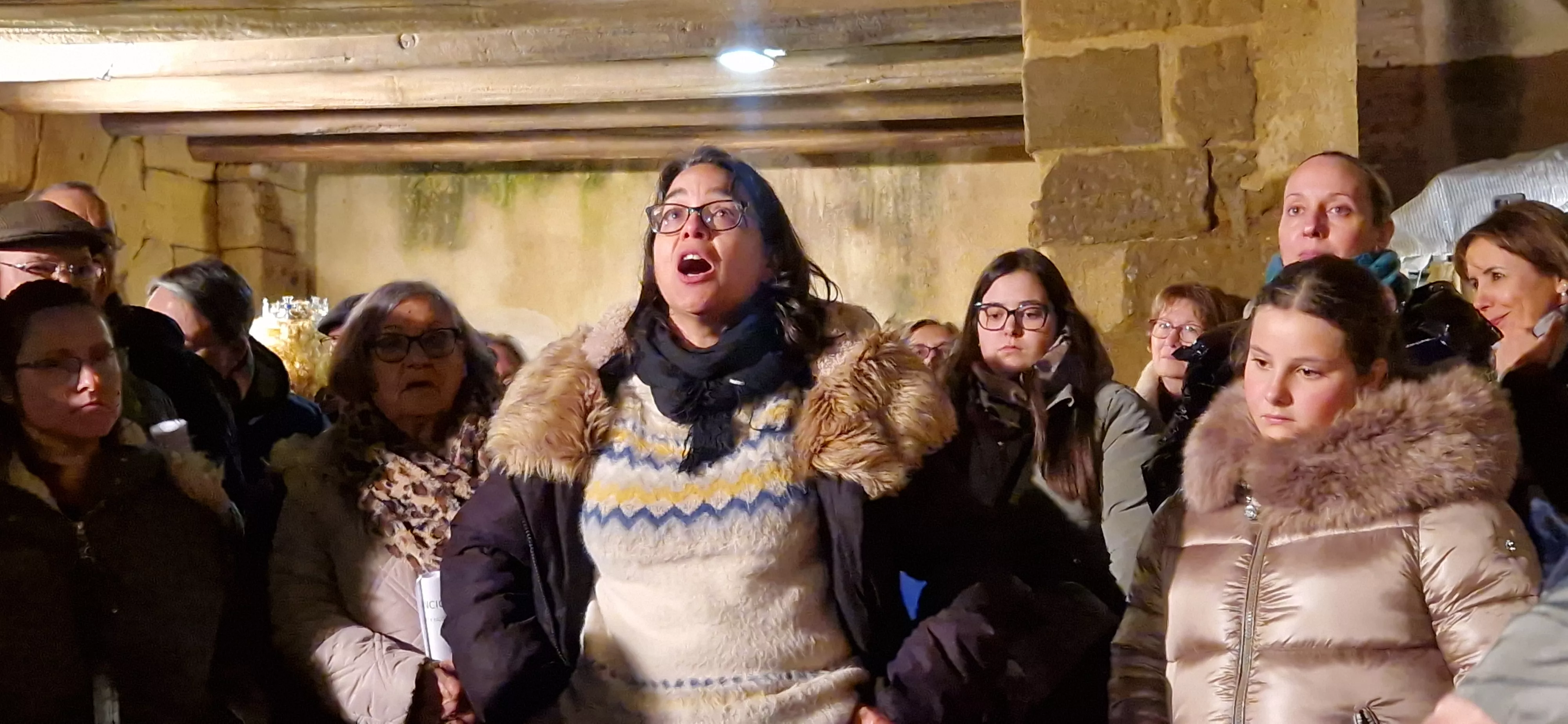 Inauguración del Belén de La Malena. Foto Myriam Martínez