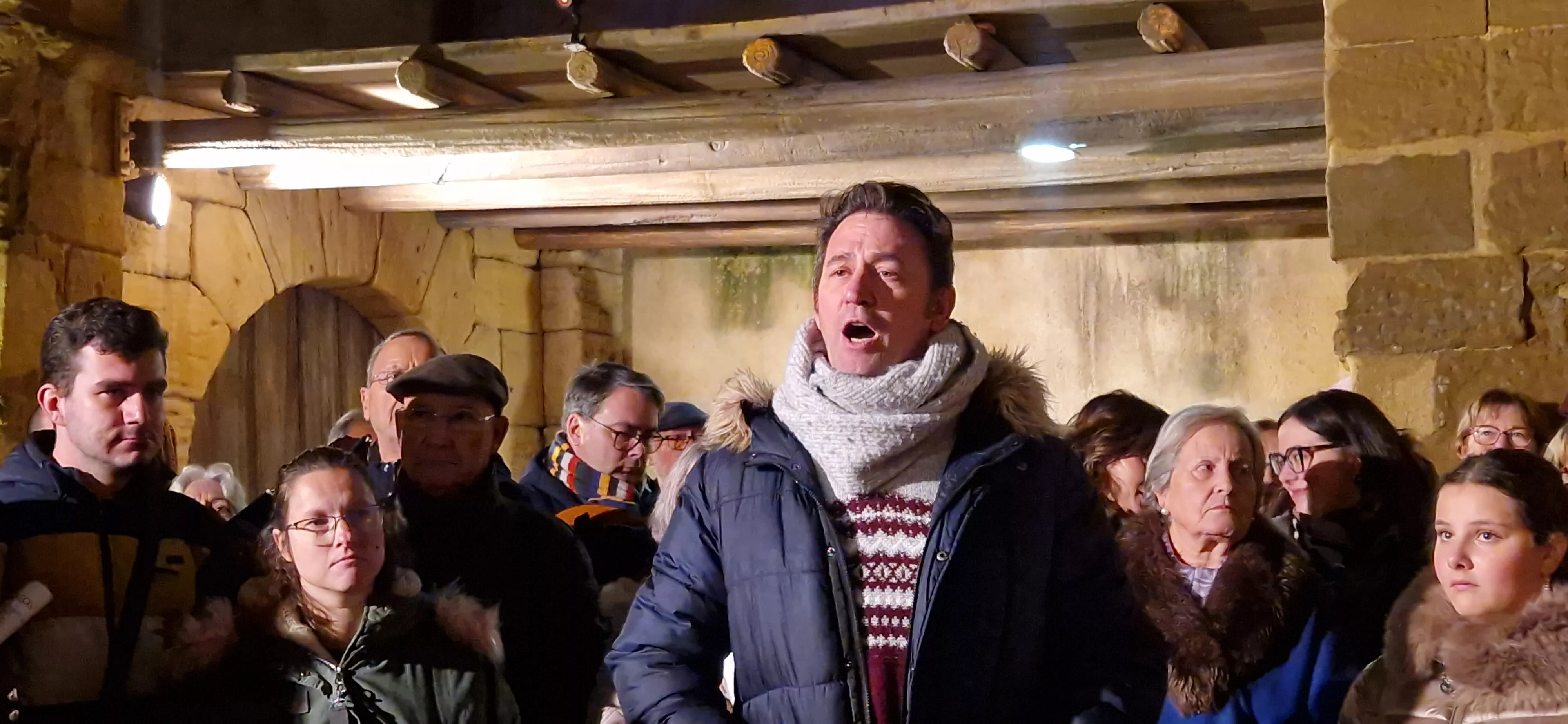 Inauguración del Belén de La Malena. Foto Myriam Martínez