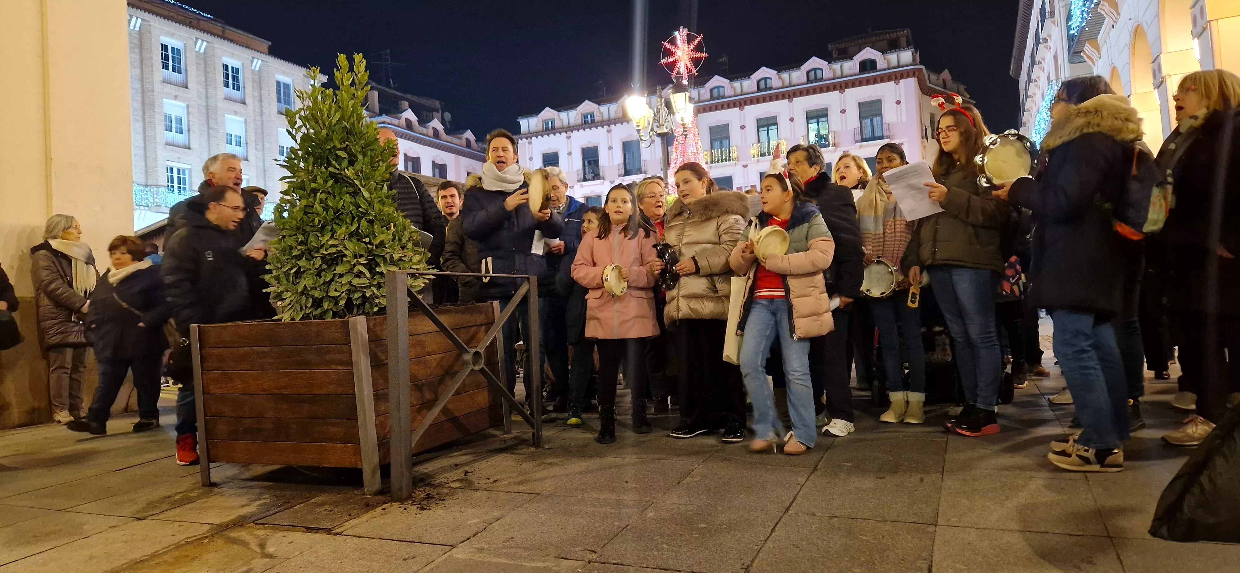 Inauguración del Belén de La Malena. Foto Myriam Martínez