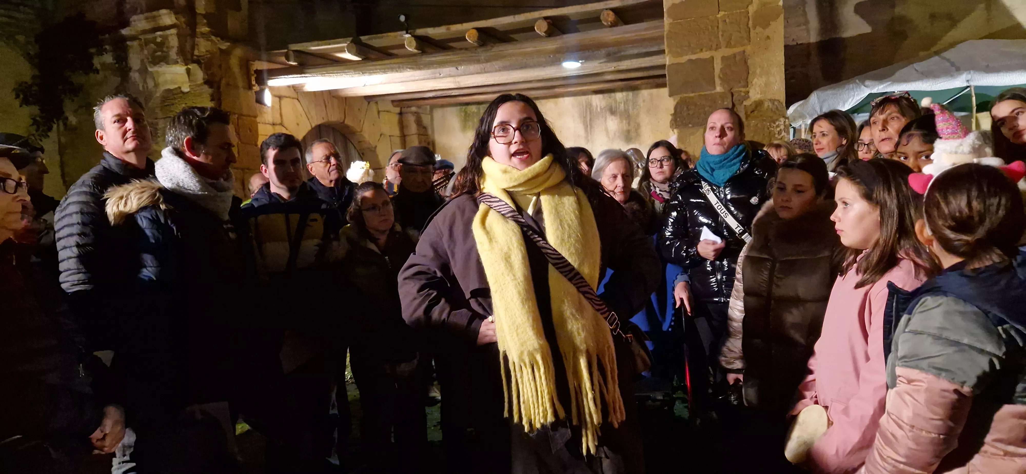 Inauguración del Belén de La Malena. Foto Myriam Martínez