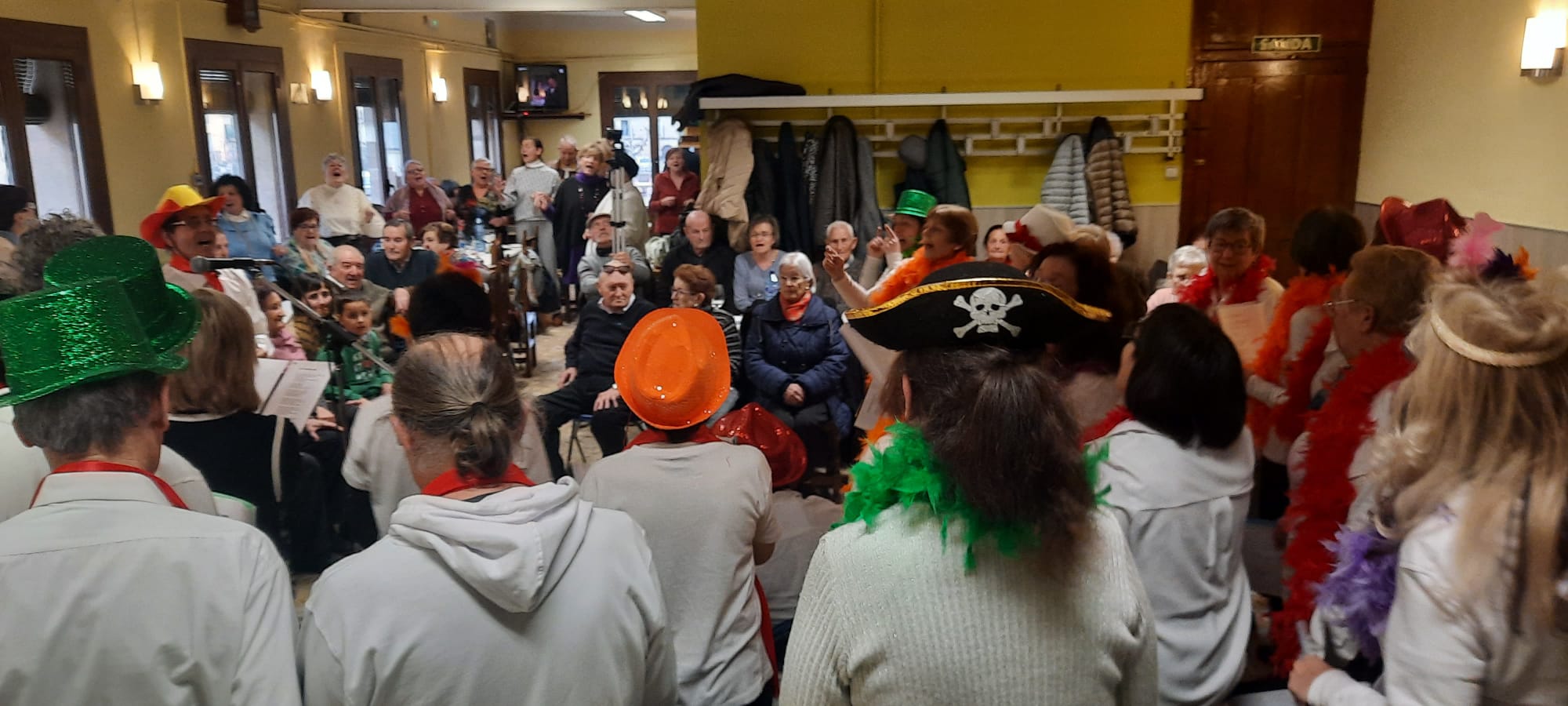 Actuación del Coro Arcadia.