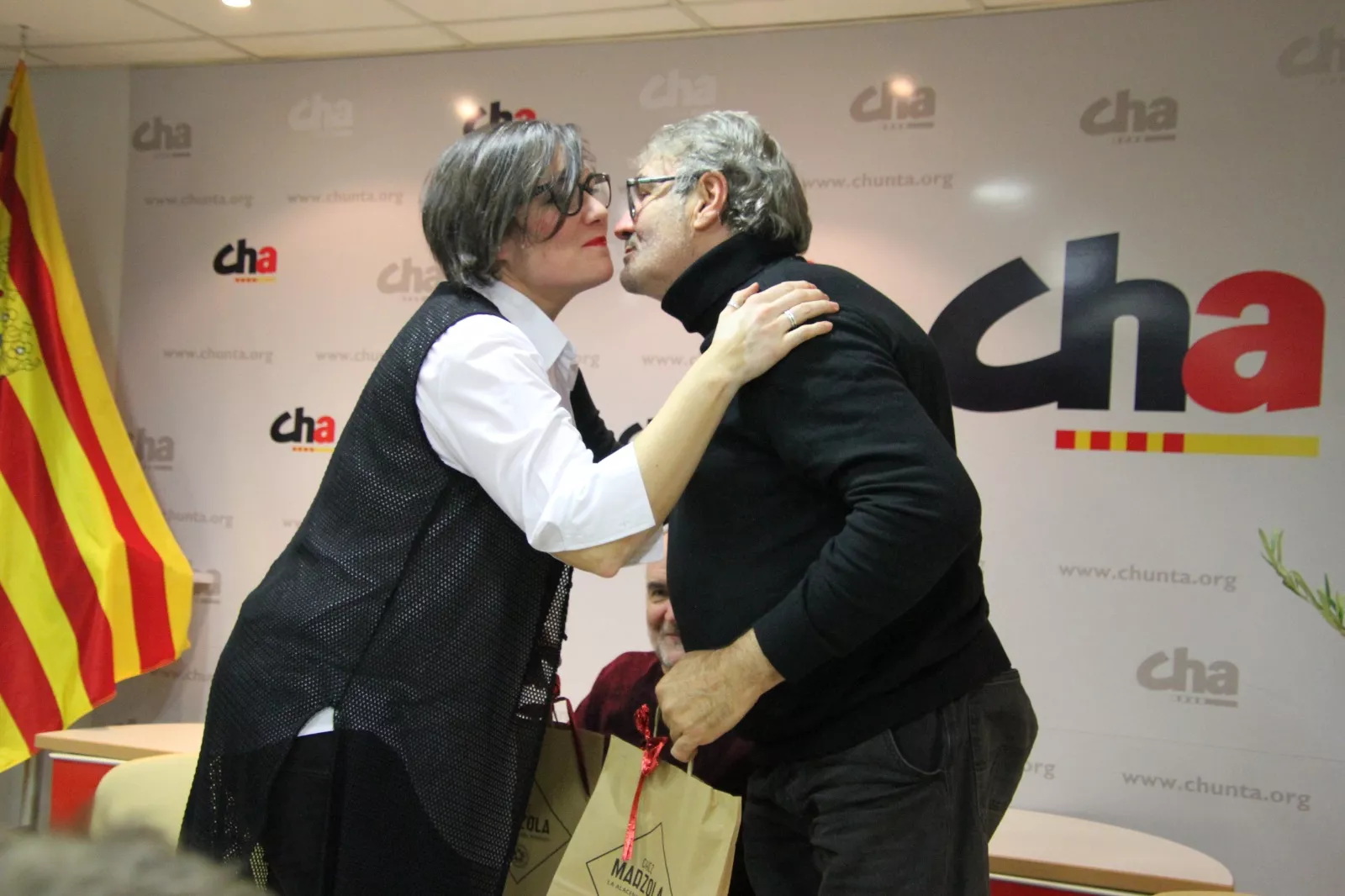 Premio Defensa de Derechos y Libertades de Aragón 2025 a Luis Lles. Foto Carlos Neofato