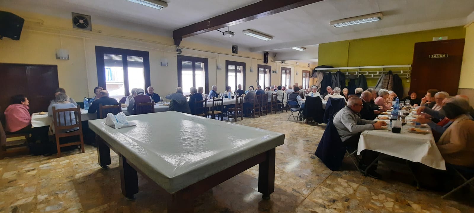 Comida de la tercera edad.