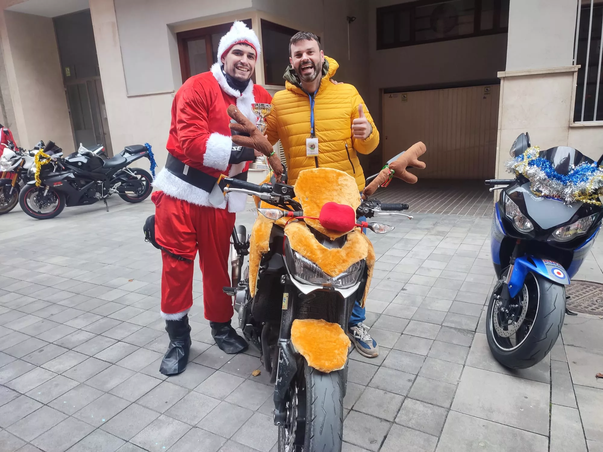 Papanoelada en Huesca 2026. David Lalana, mejor iluminación