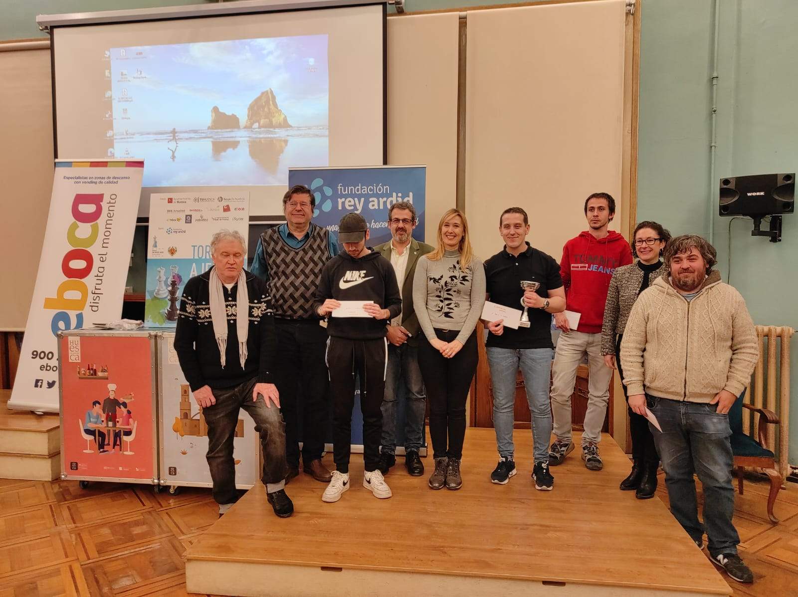 Imagen de los premiados