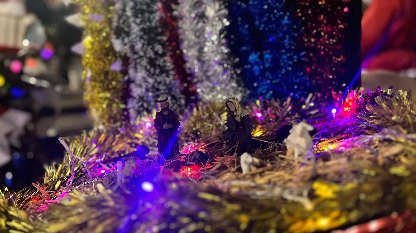 Celebración de la la VIII Papanoelada Motera de Monzón. Foto Mercedes Manterola