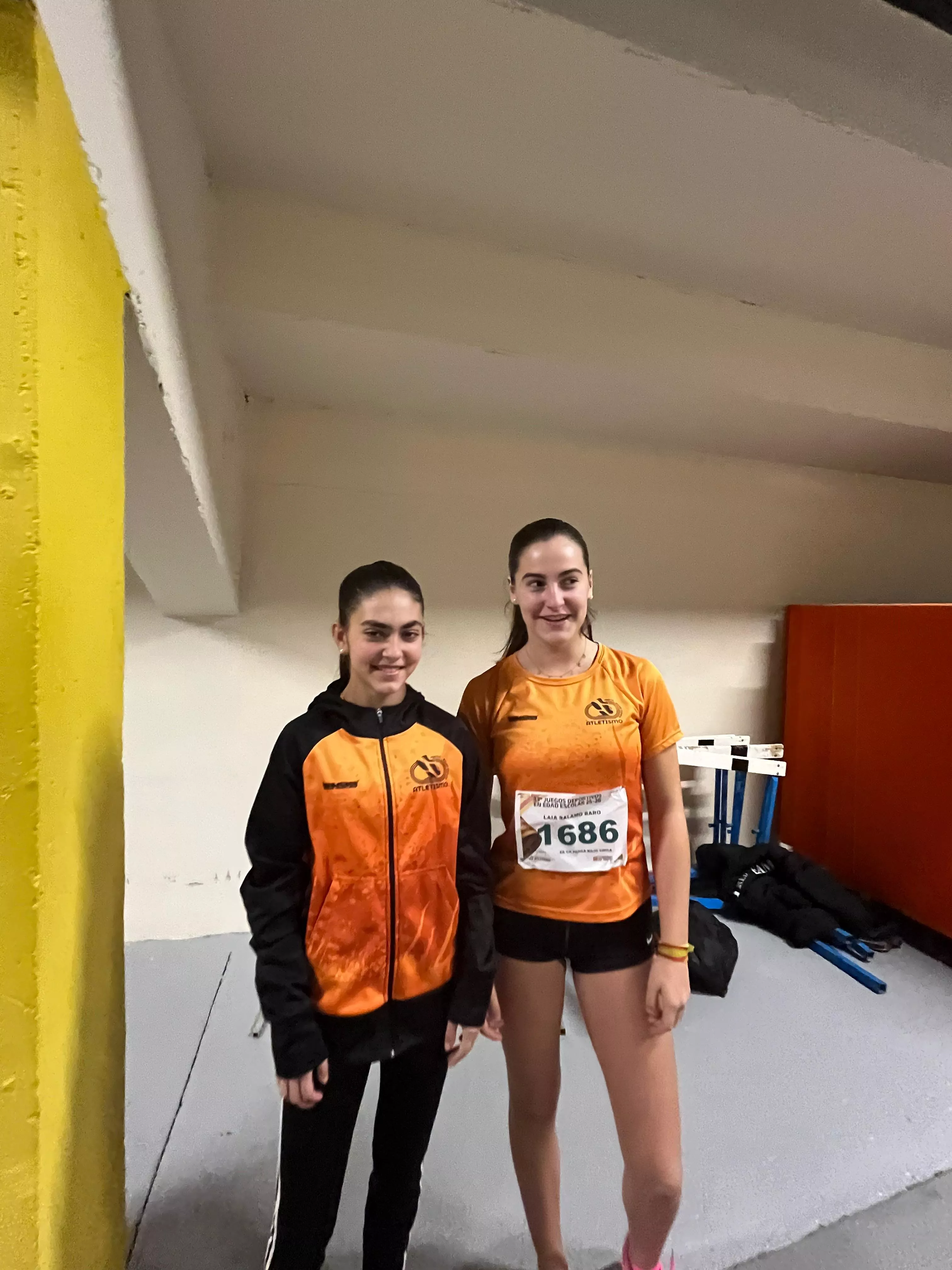 María Chavarría y Laia Salamó en Zaragoza. María Chavarría y Laia Salamó en Zaragoza.