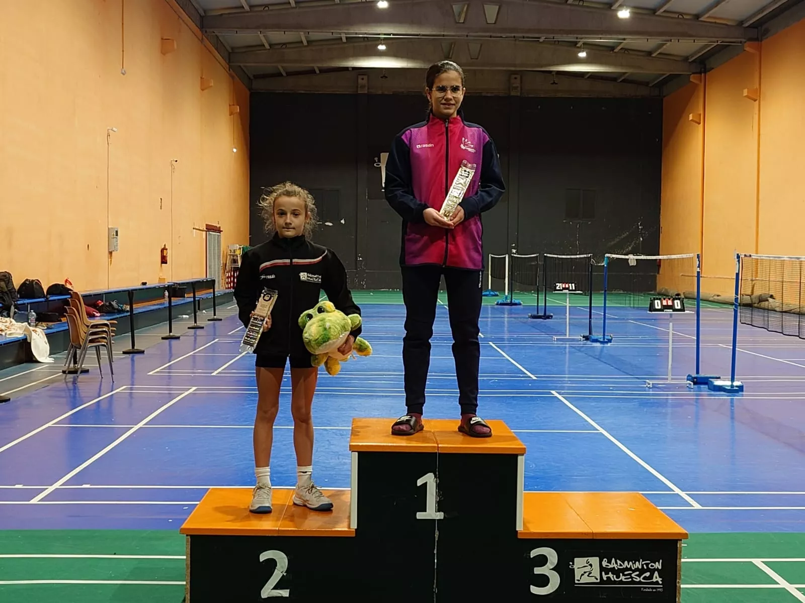 Torneo Badminton de Huesca.