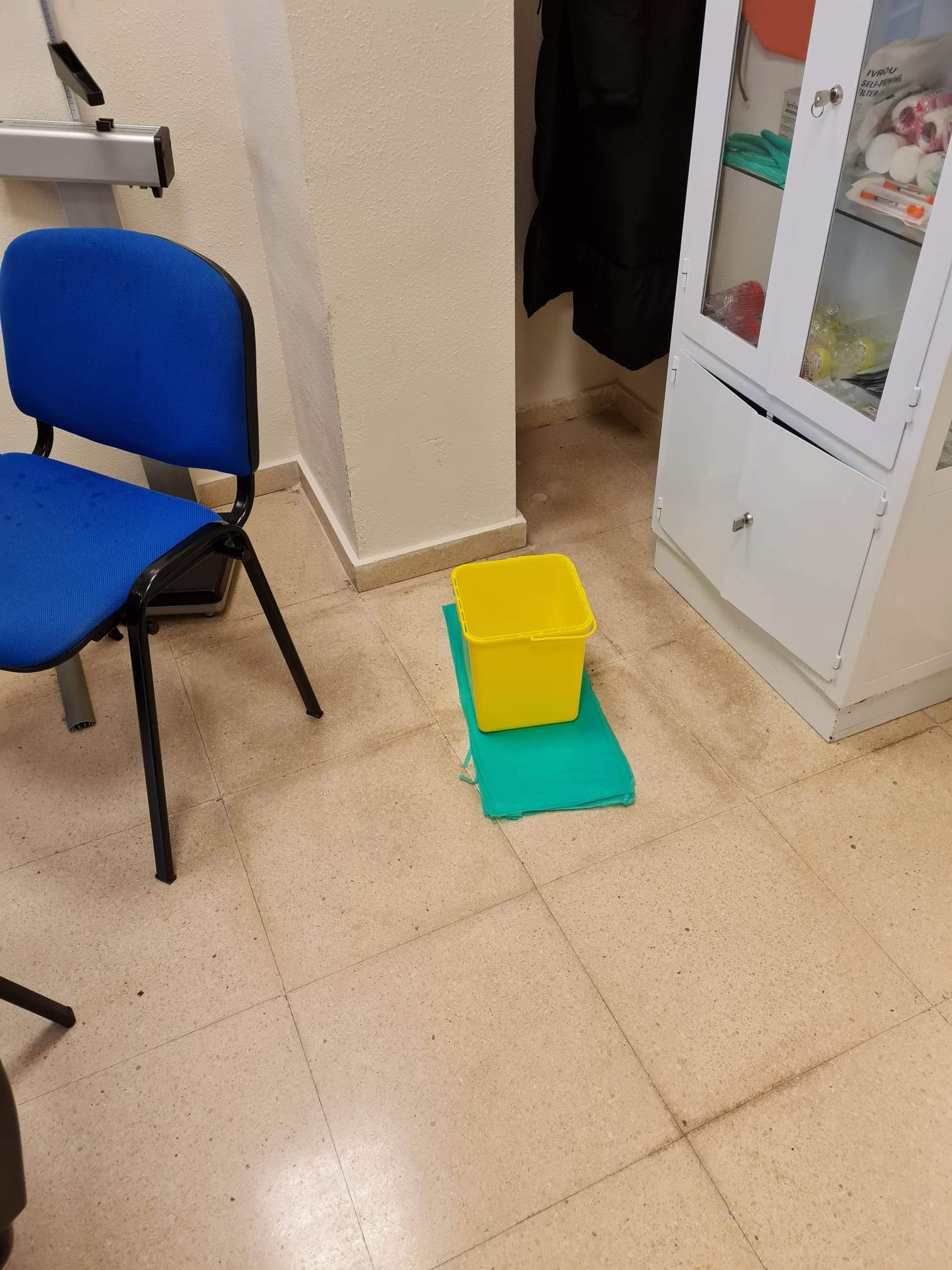 Gotera en una consulta del Centro de Salud del Perpetuo Socorro de Huesca