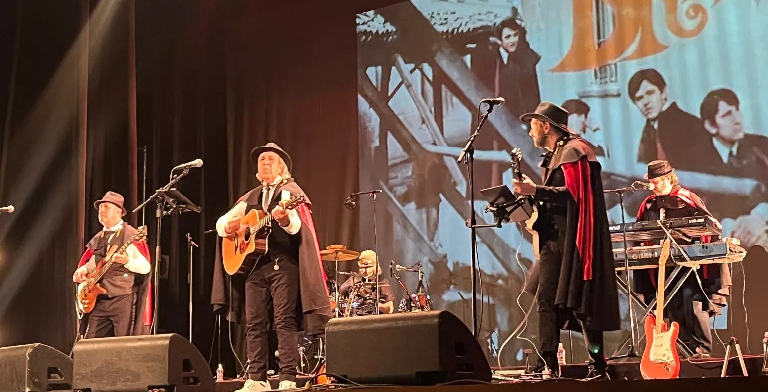 Concierto de Los Brincos en el Teatro Olimpia de Huesca. Foto Mercedes Manterola